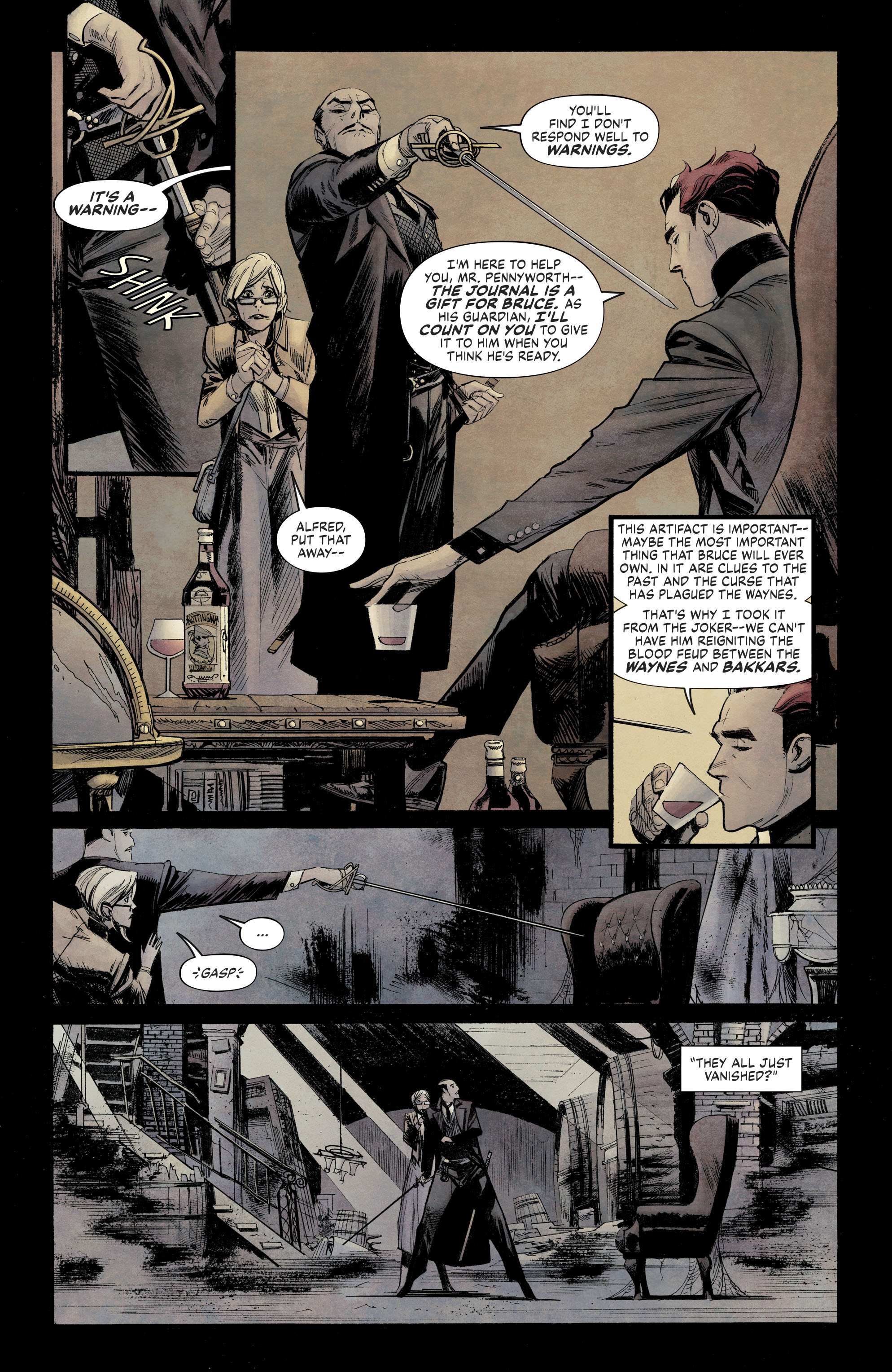 Read online Batman: Curse of the White Knight comic -  Issue #4 - 16