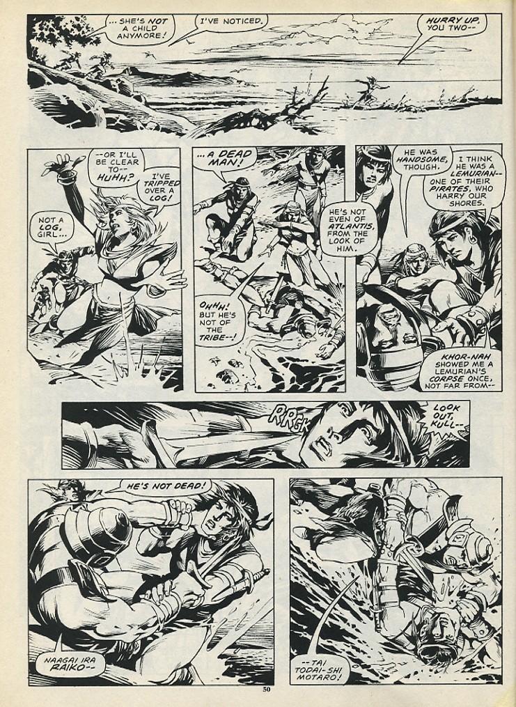 Read online The Savage Sword Of Conan comic -  Issue #196 - 52