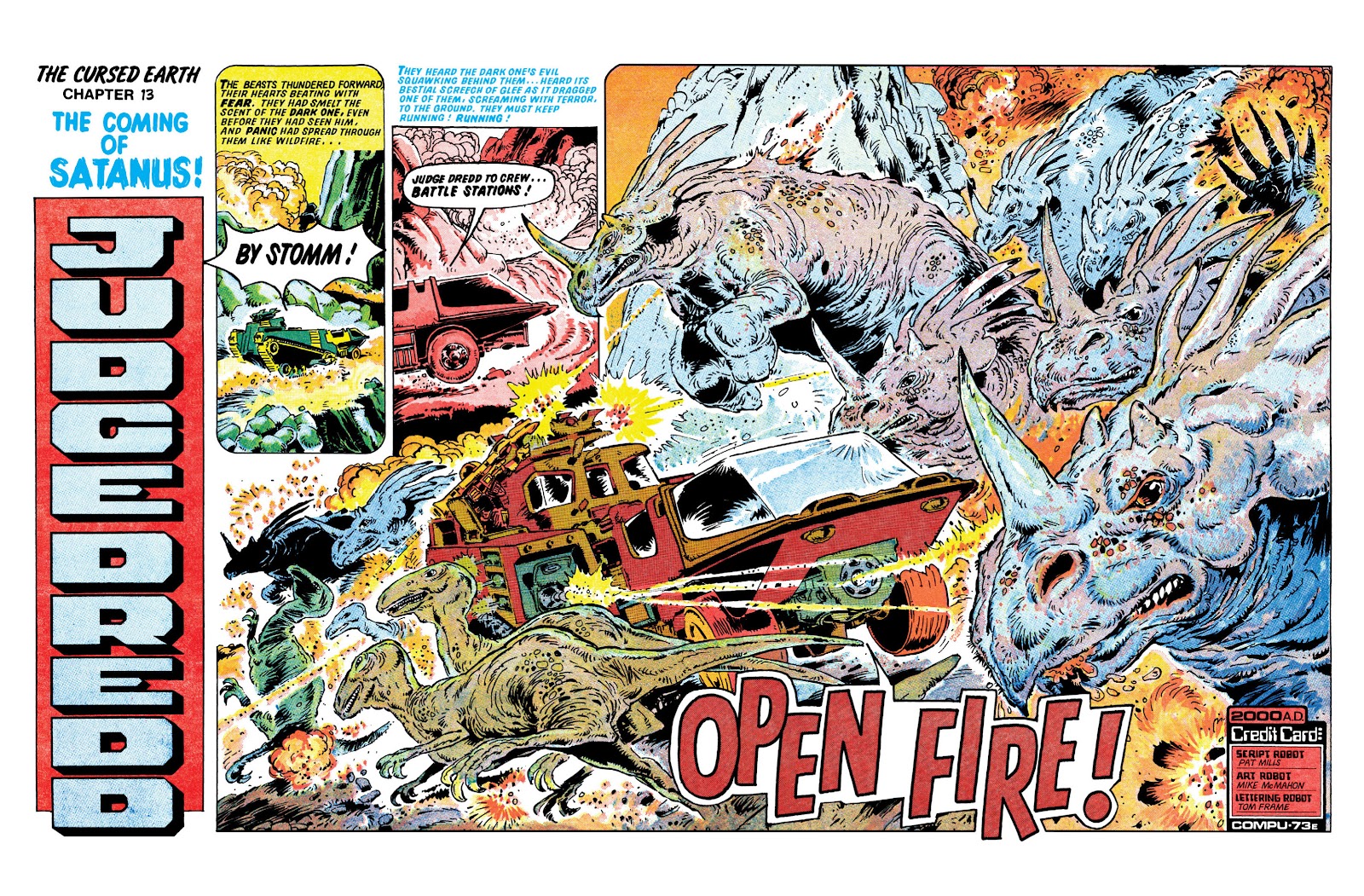 Comic Judge Dredd The Cursed Earth Uncensored Issue 1 - 