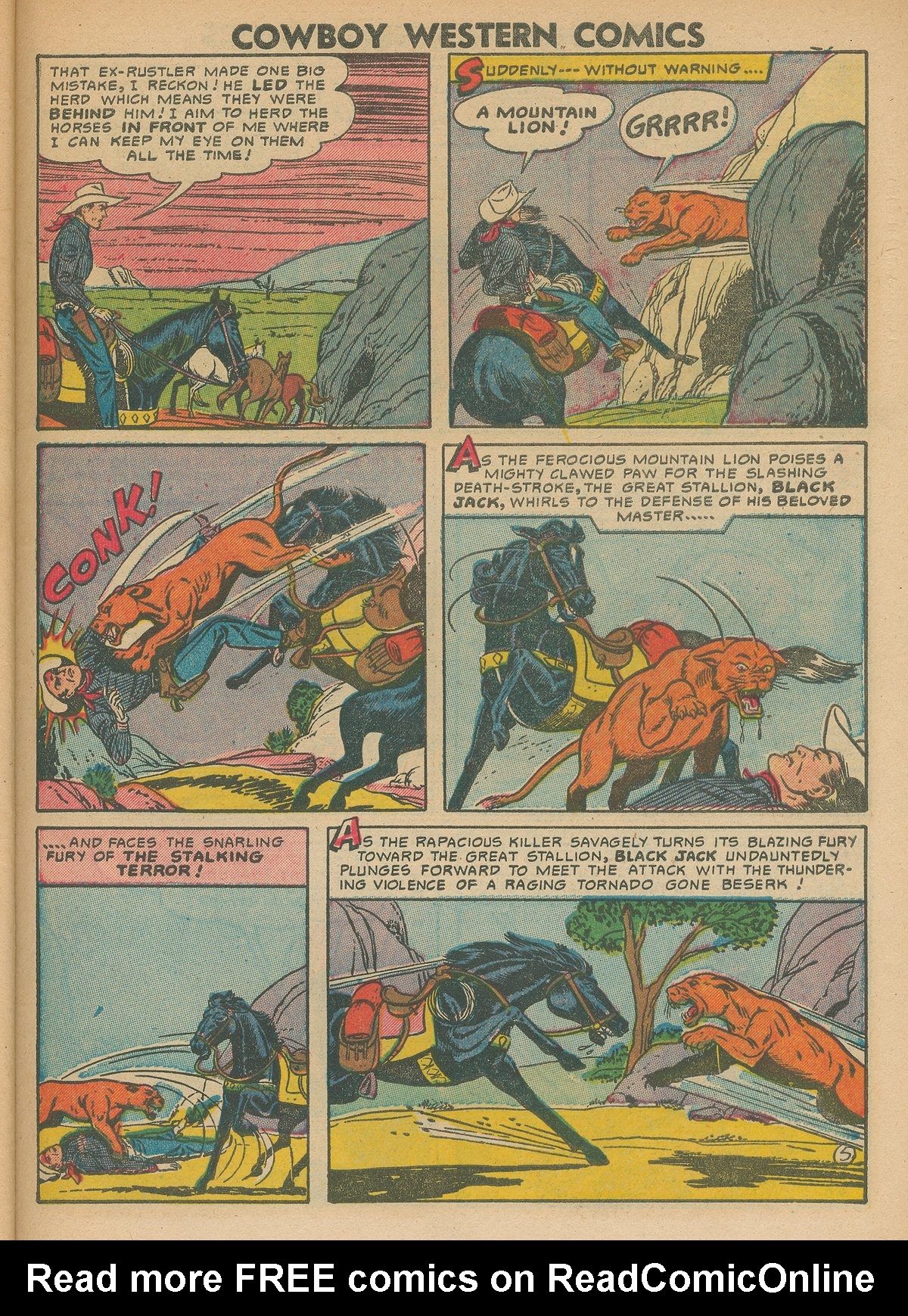 Read online Cowboy Western Comics (1954) comic -  Issue #48 - 27