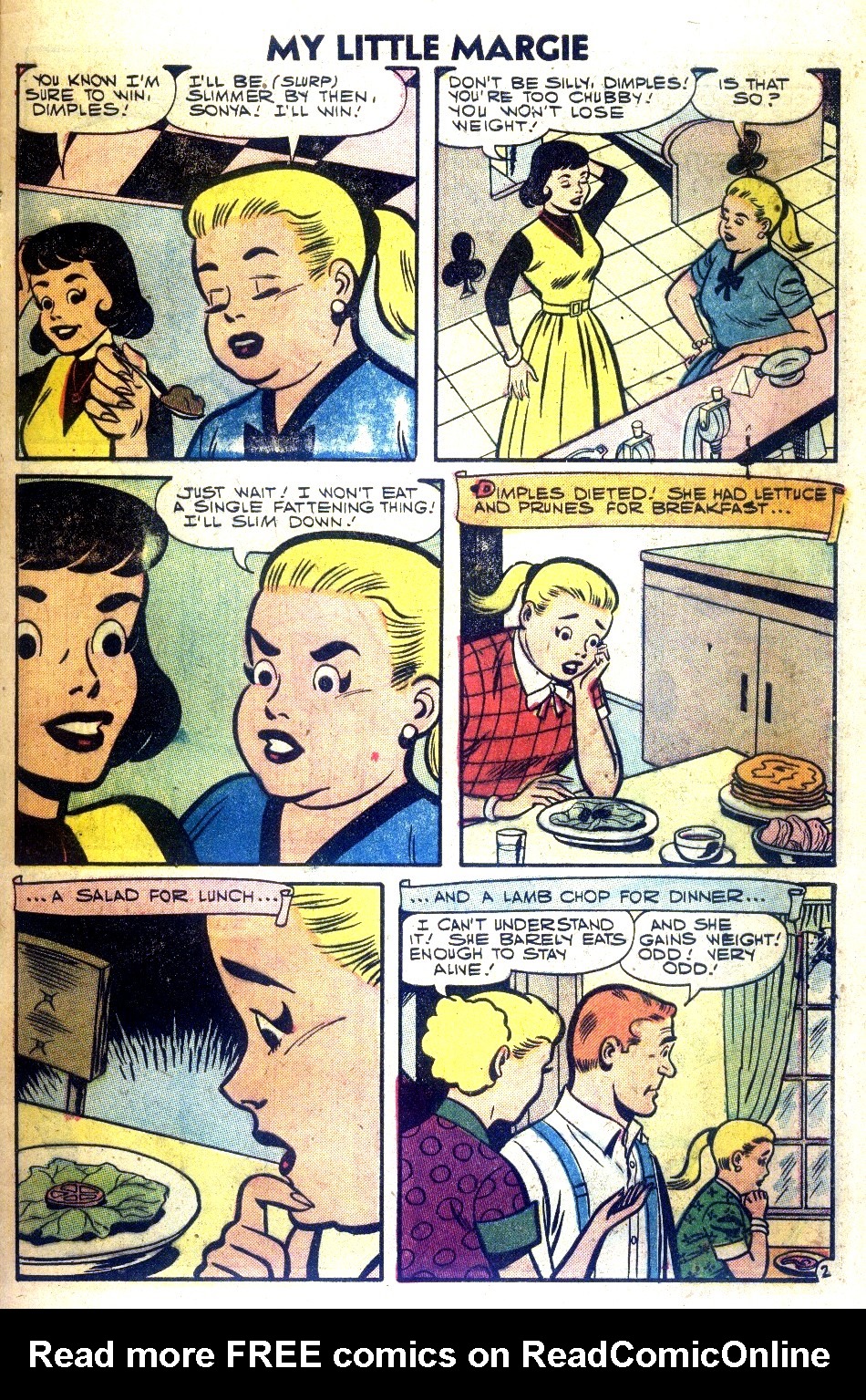 Read online My Little Margie (1954) comic -  Issue #18 - 29
