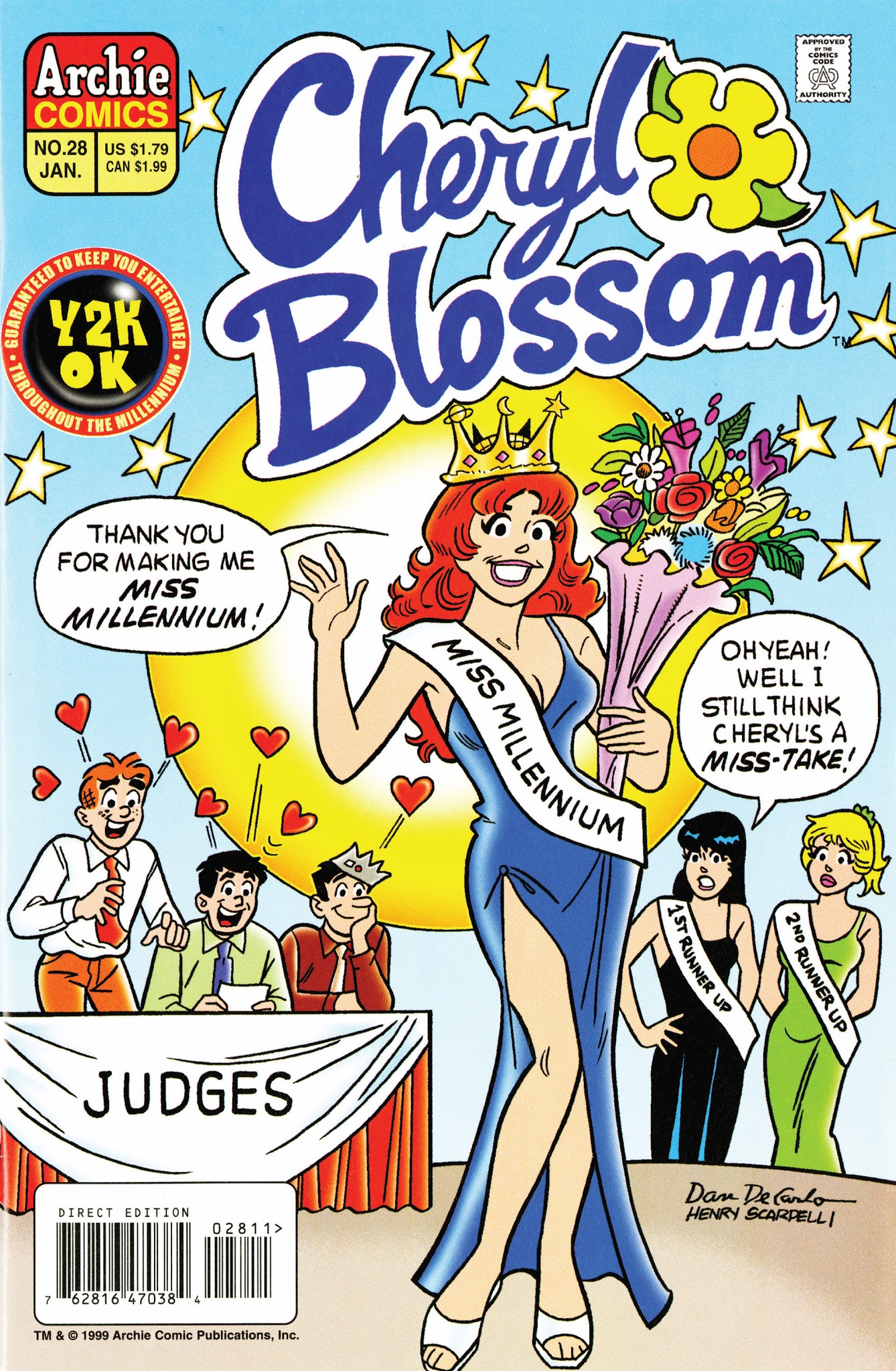 Read online Cheryl Blossom comic -  Issue #28 - 1