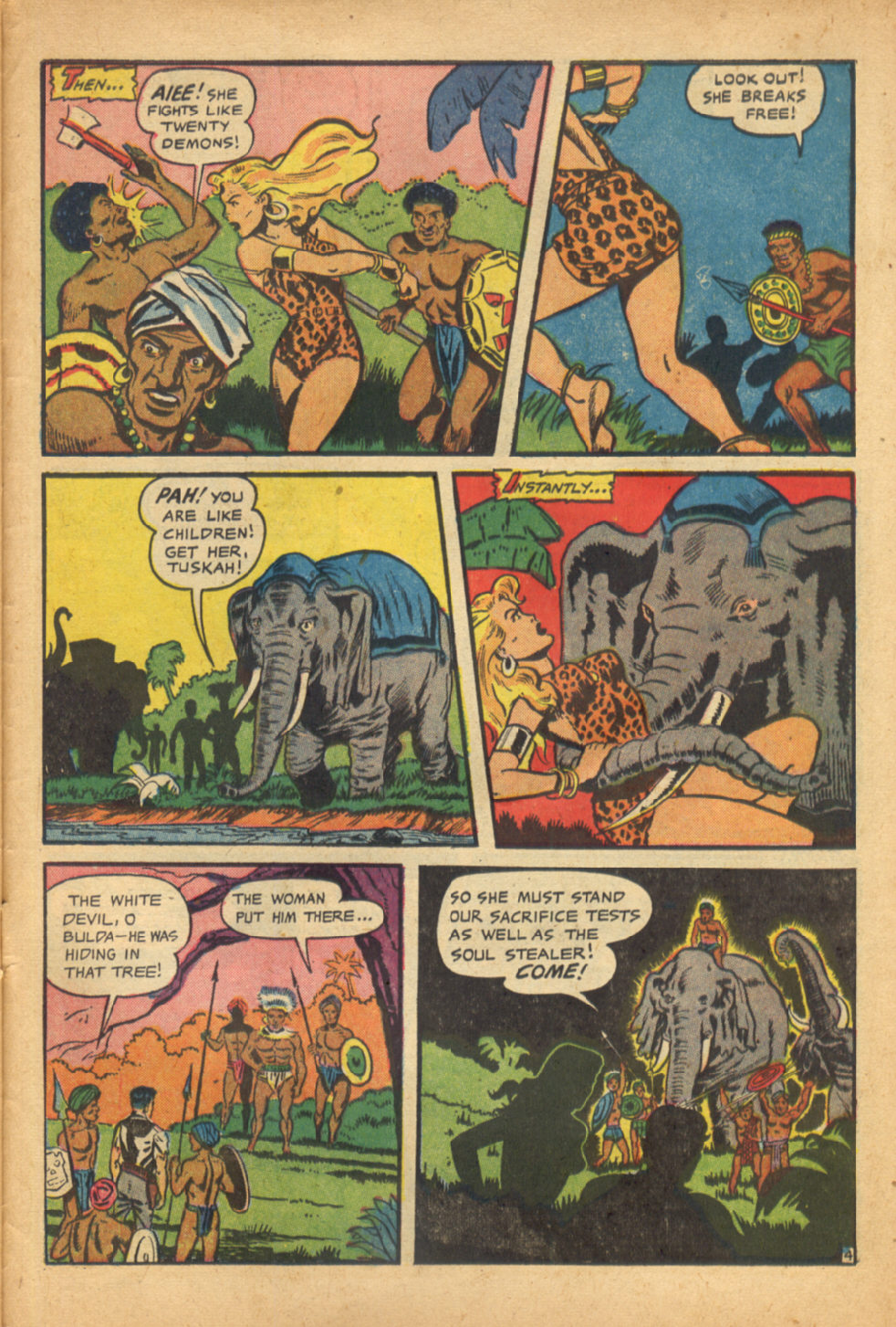 Read online Sheena, Queen of the Jungle (1942) comic -  Issue #16 - 31