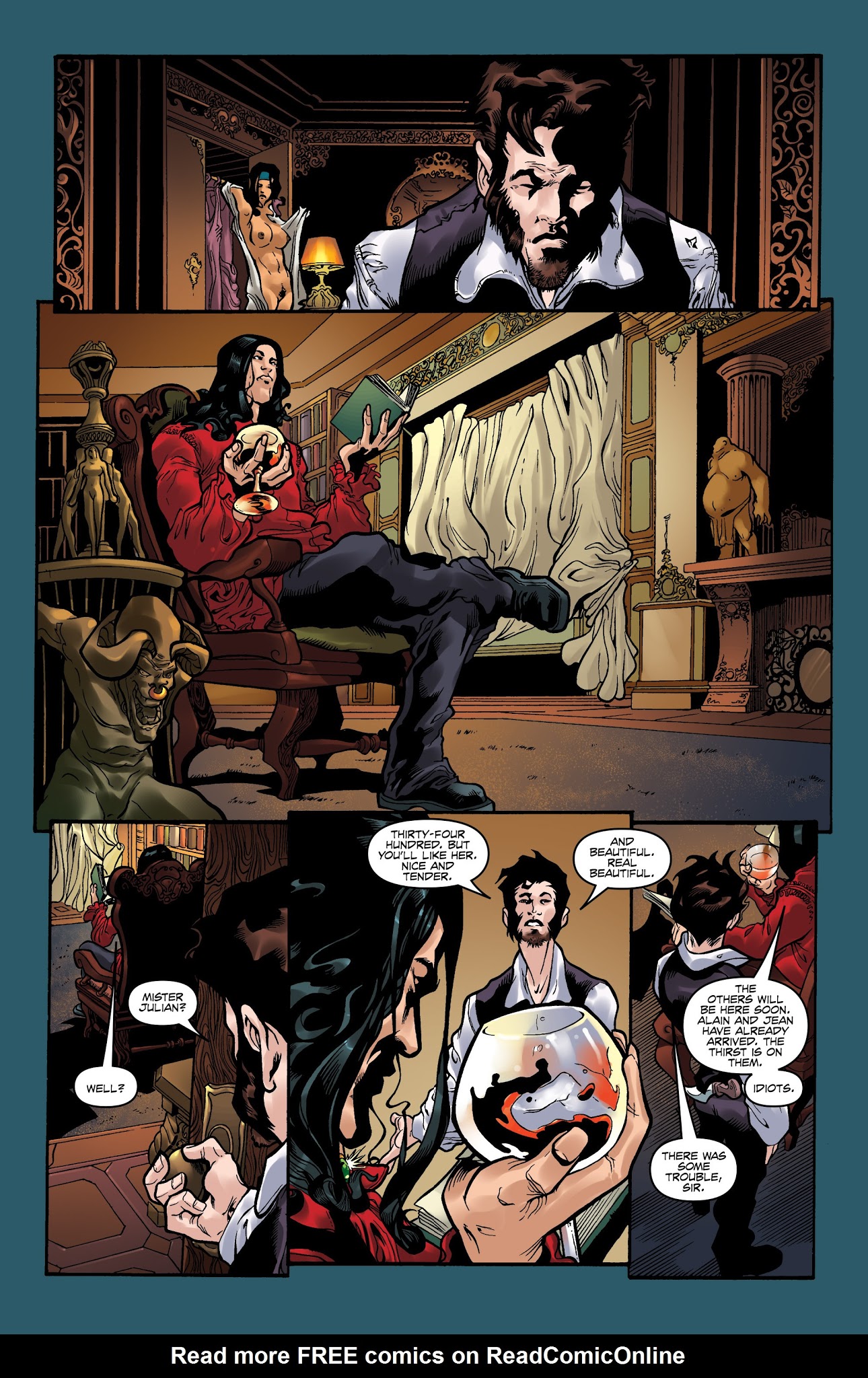 Read online George R.R. Martin's Fevre Dream comic -  Issue #1 - 12