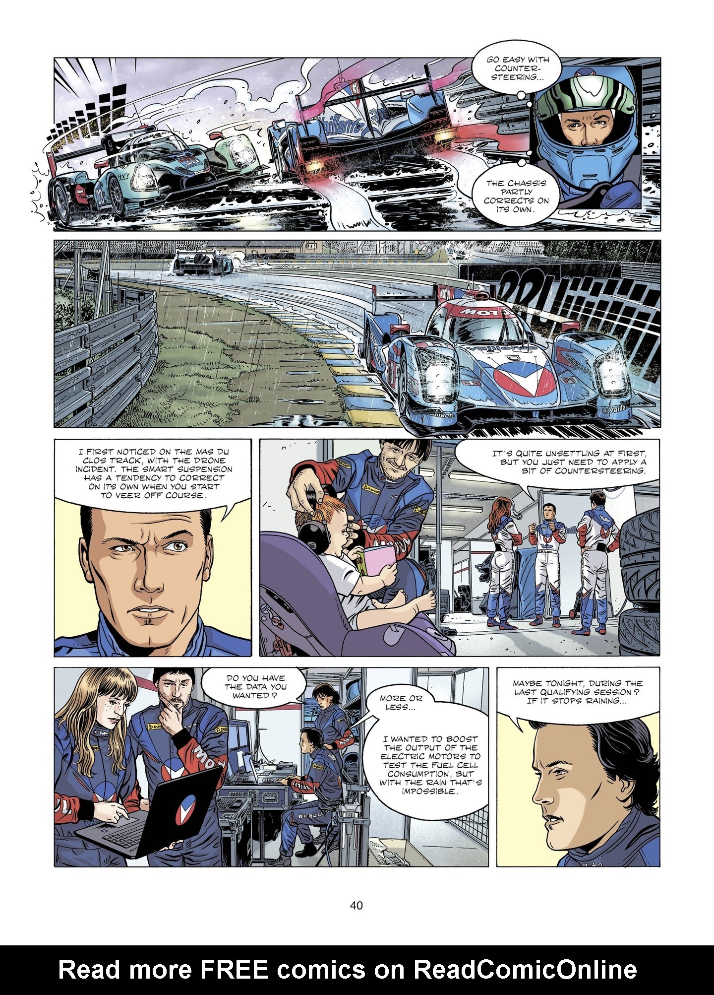 Read online Michel Vaillant comic -  Issue #6 - 40