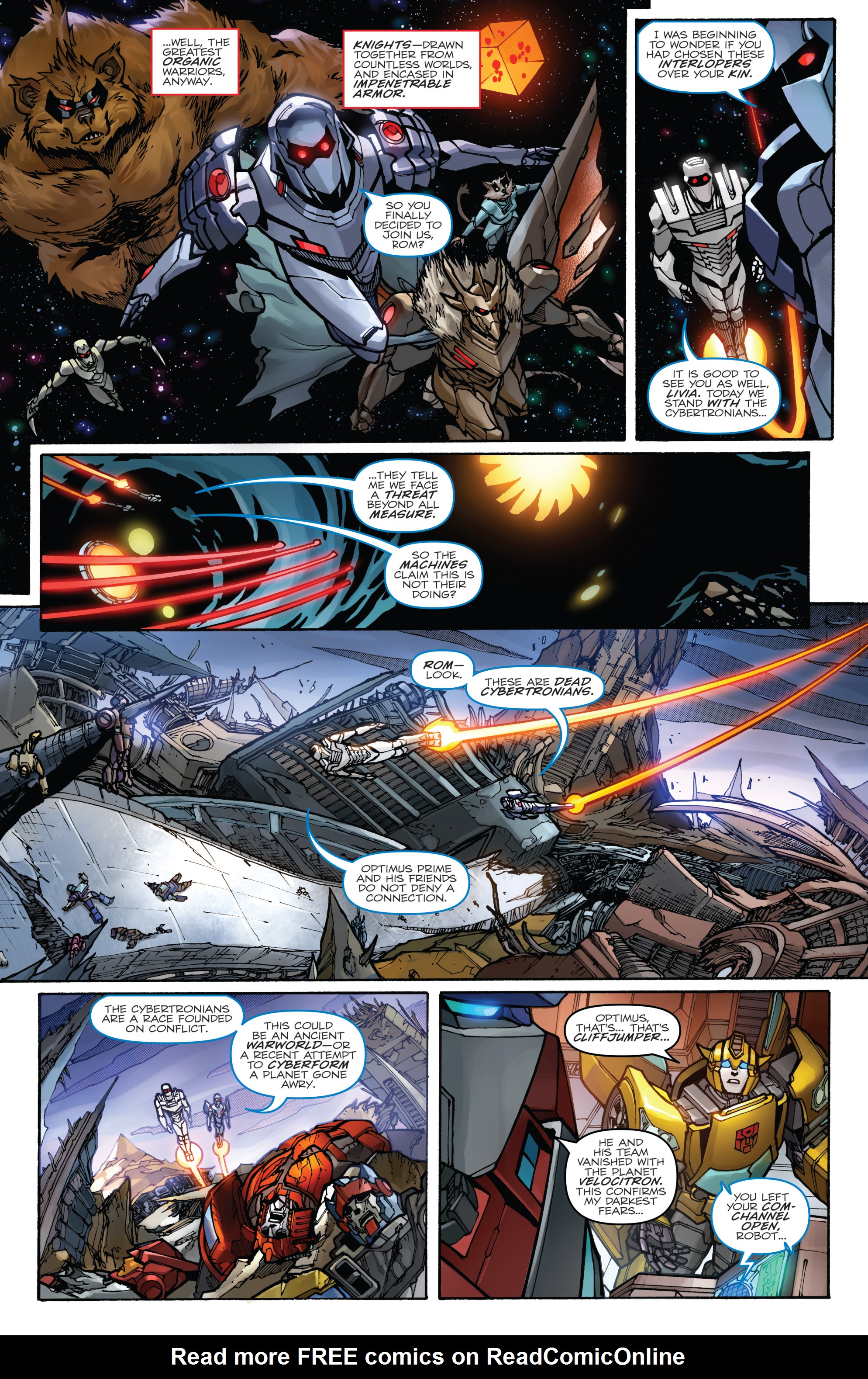 Read online The Transformers: Lost Light comic -  Issue #21 - 28