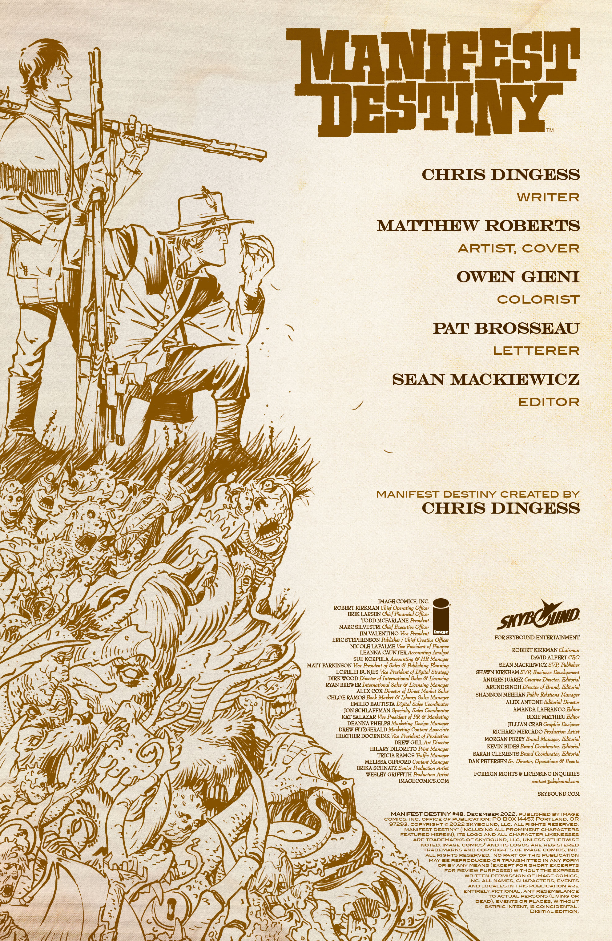 Read online Manifest Destiny comic -  Issue #48 - 2