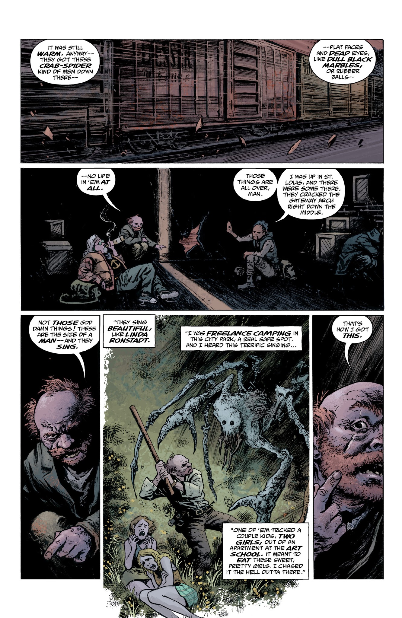 Read online Abe Sapien: Dark and Terrible and The New Race of Man comic -  Issue # TPB - 18