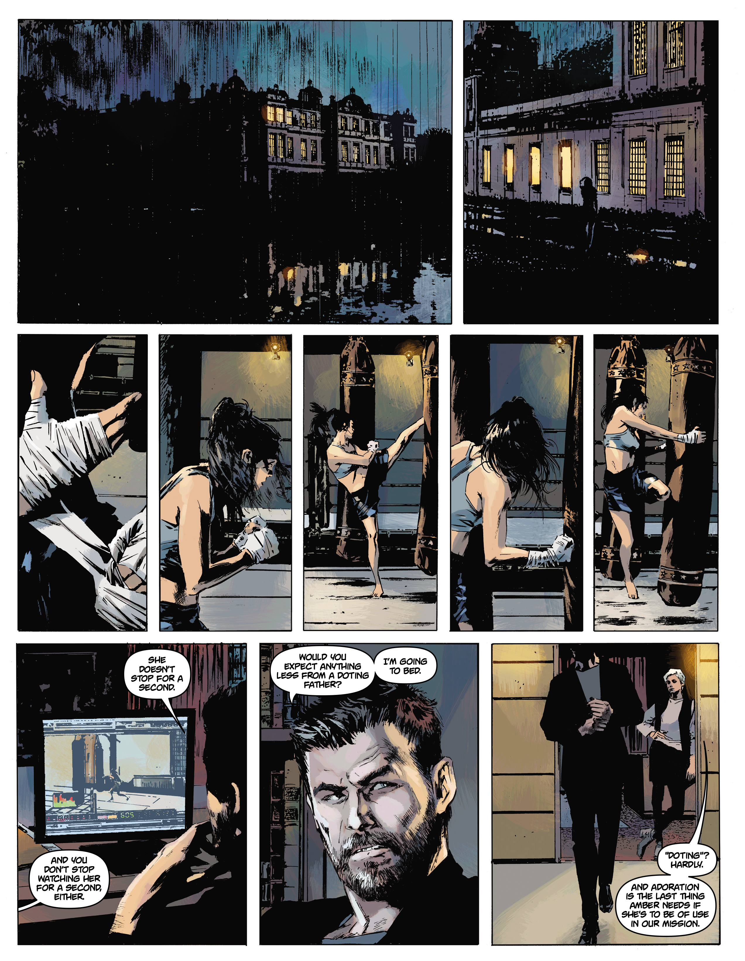 Read online Amber Blake: Operation Dragonfly comic -  Issue # Full - 9