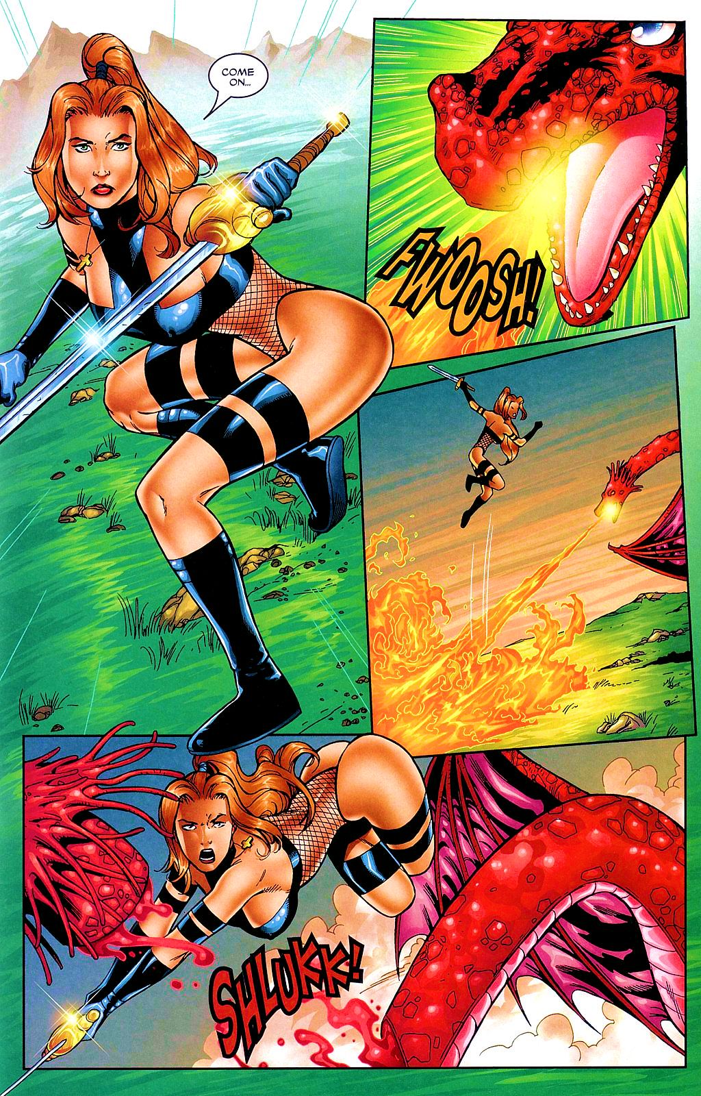 Read online Avengelyne: Dragon Realm comic -  Issue #1 - 6