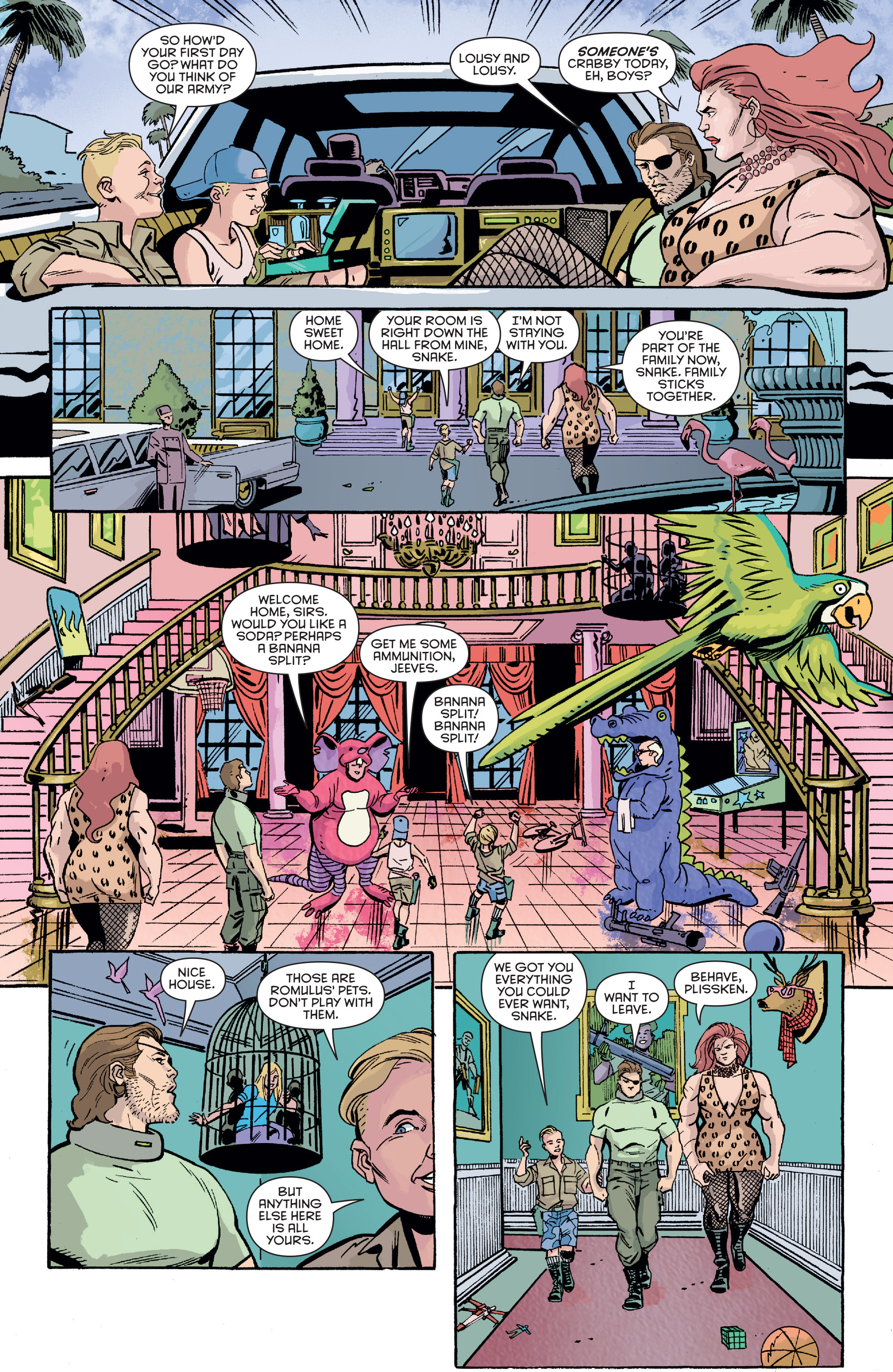 Read online Escape from New York comic -  Issue #3 - 8