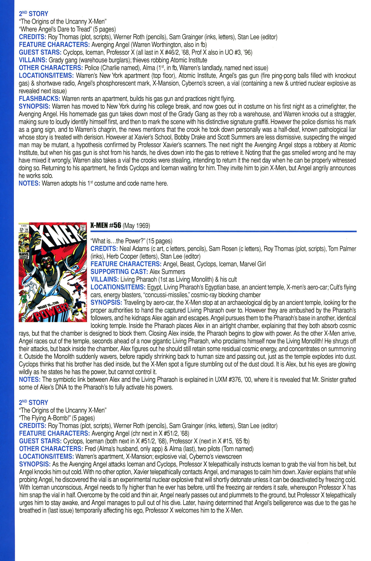 Read online Official Index to the Marvel Universe comic -  Issue #2 - 48
