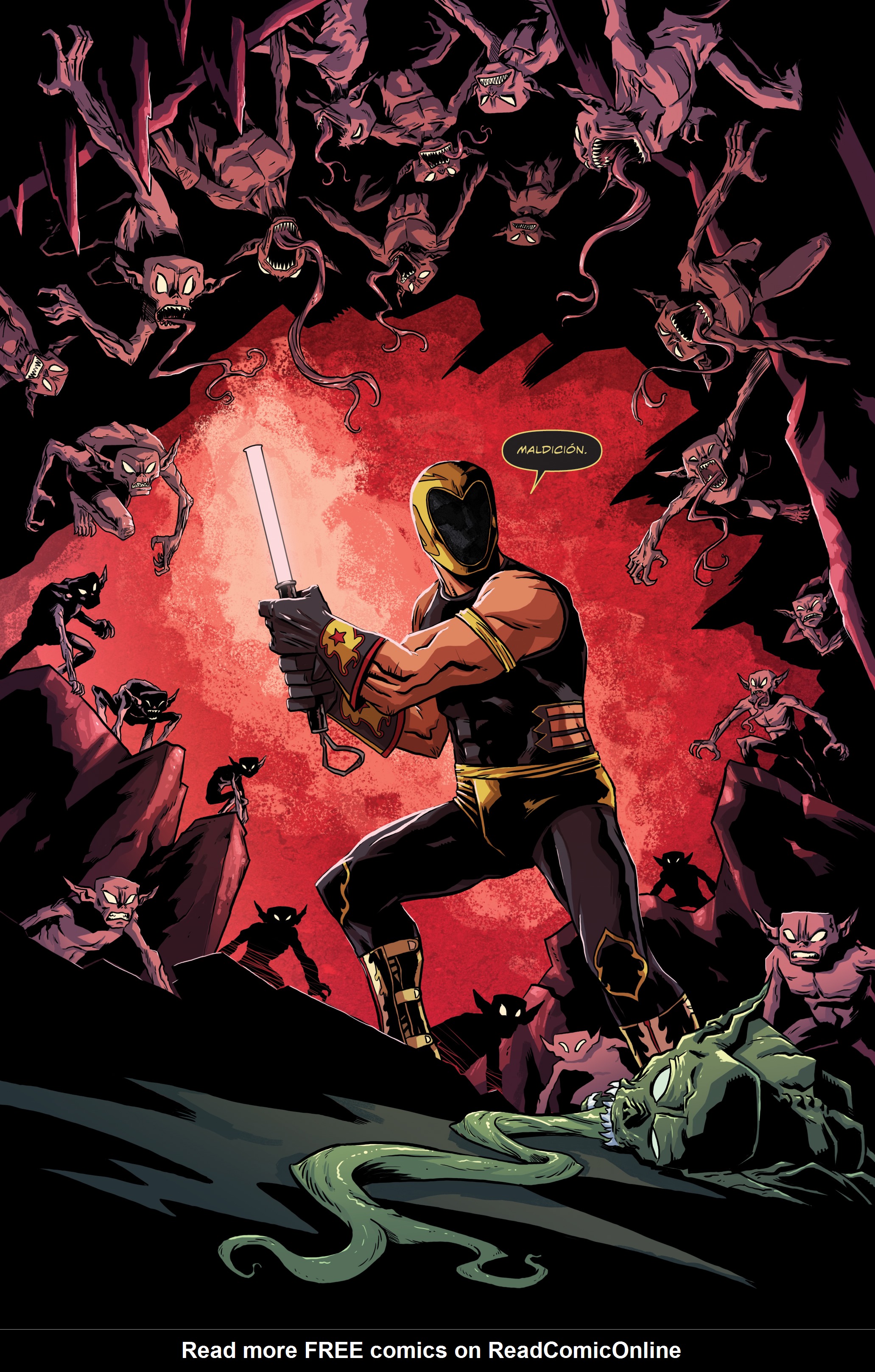 Read online Masked Republic Luchaverse: Tinieblas Jr comic -  Issue # Full - 6