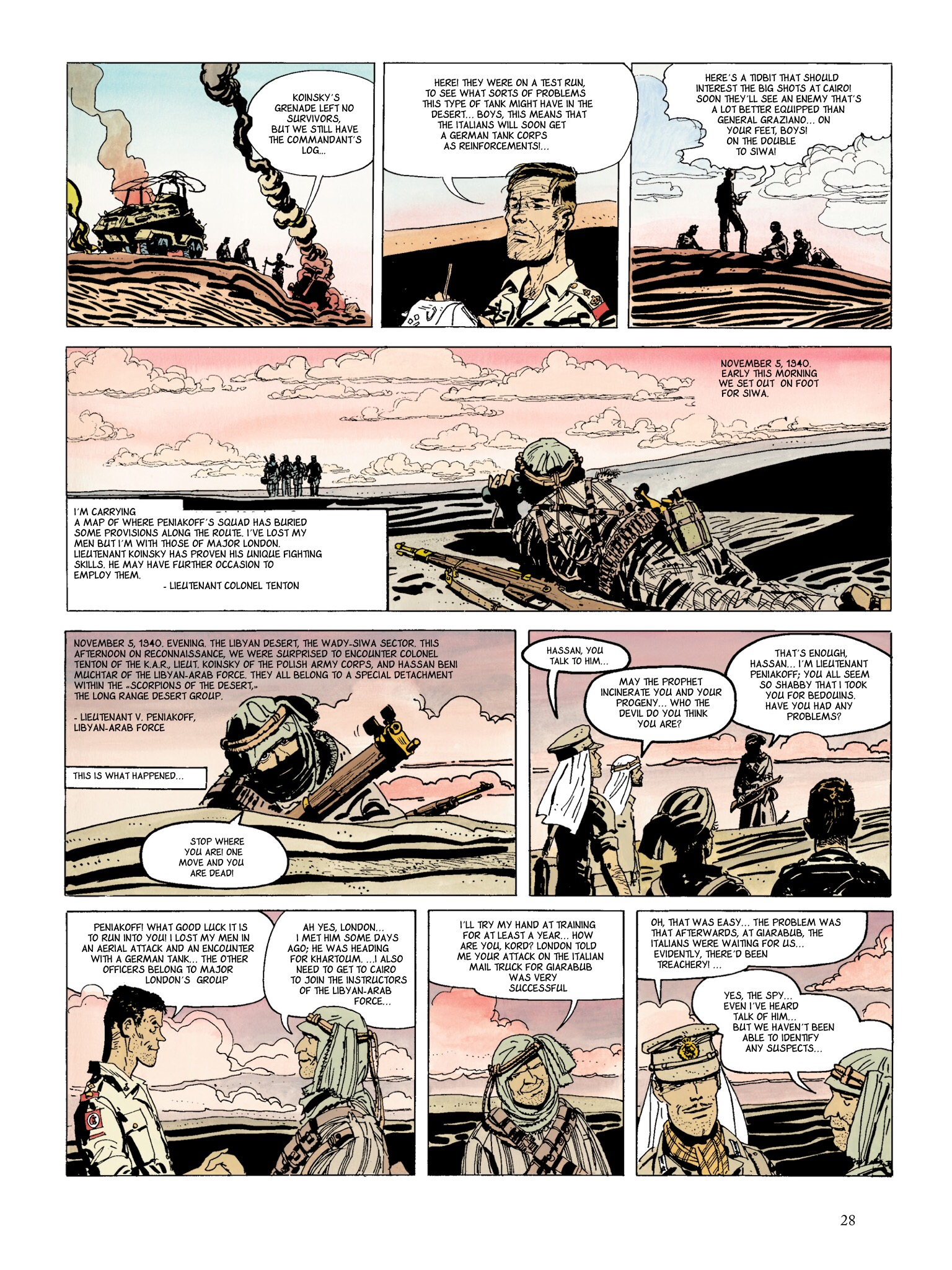 Read online The Scorpions of the Desert comic -  Issue #1 - 28