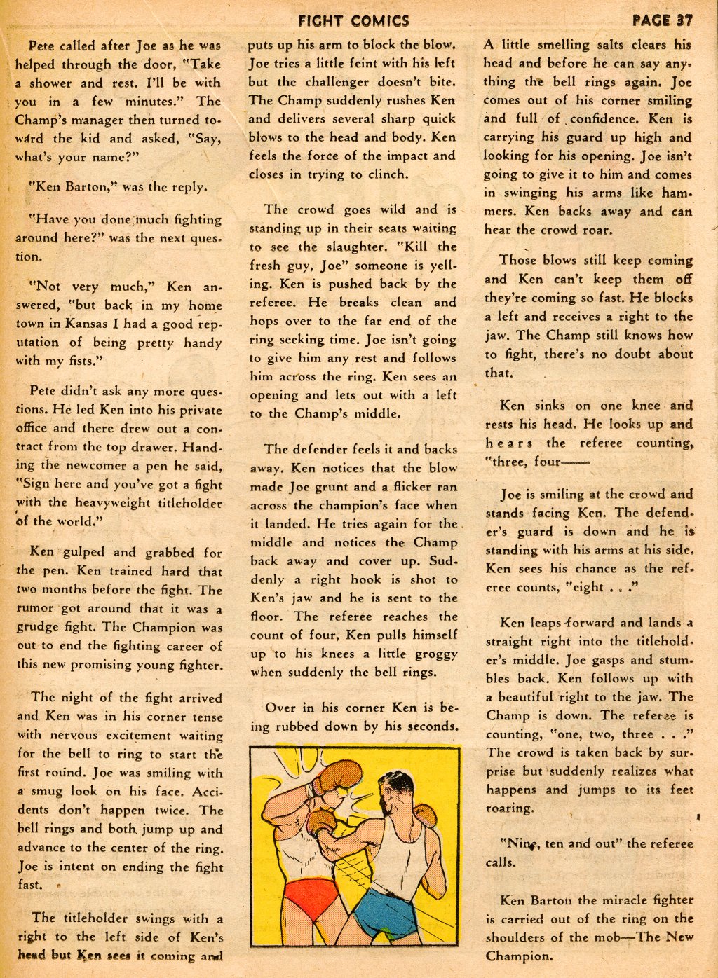 Read online Fight Comics comic -  Issue #15 - 38