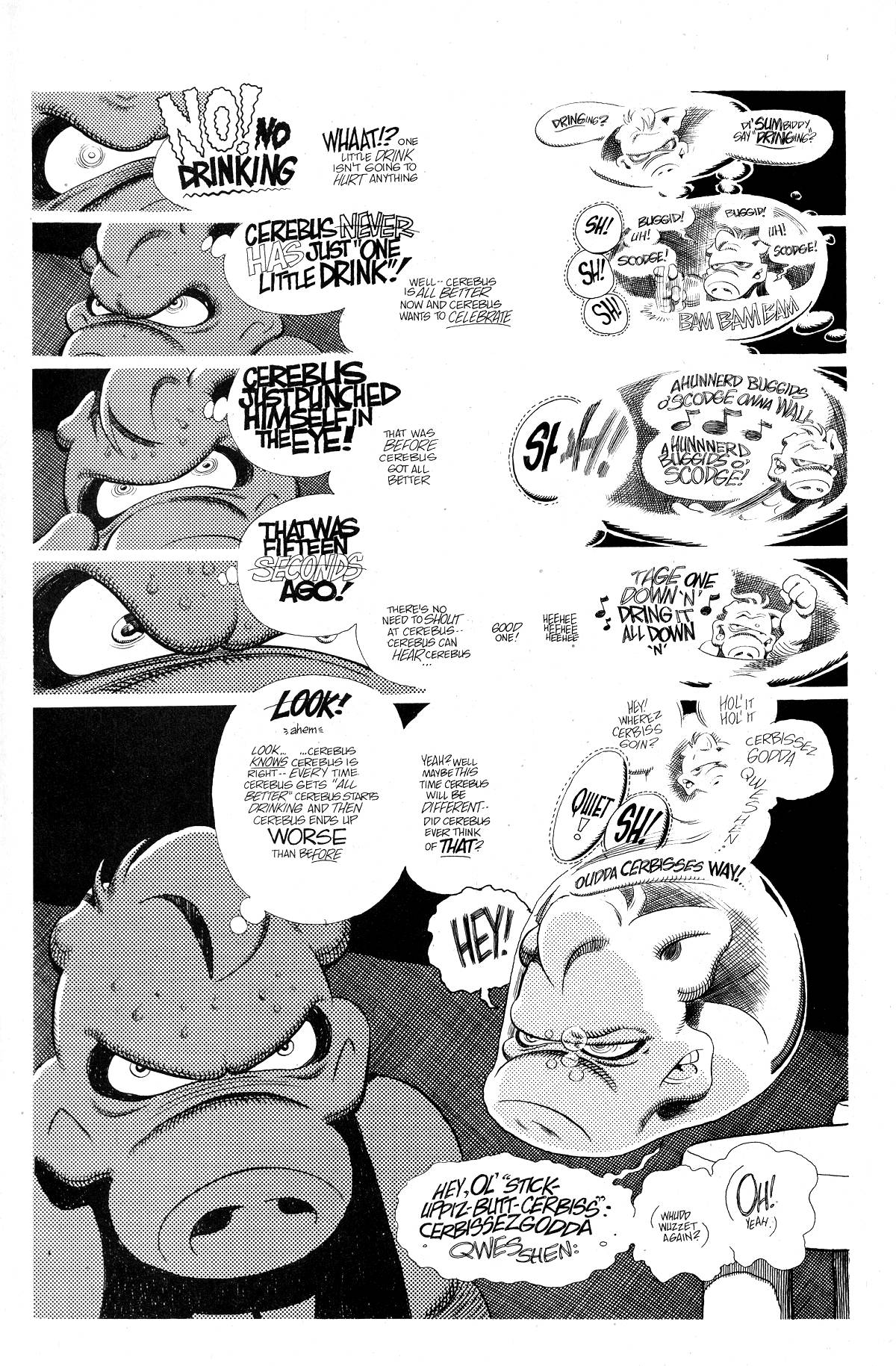 Read online Cerebus comic -  Issue #214 - 18