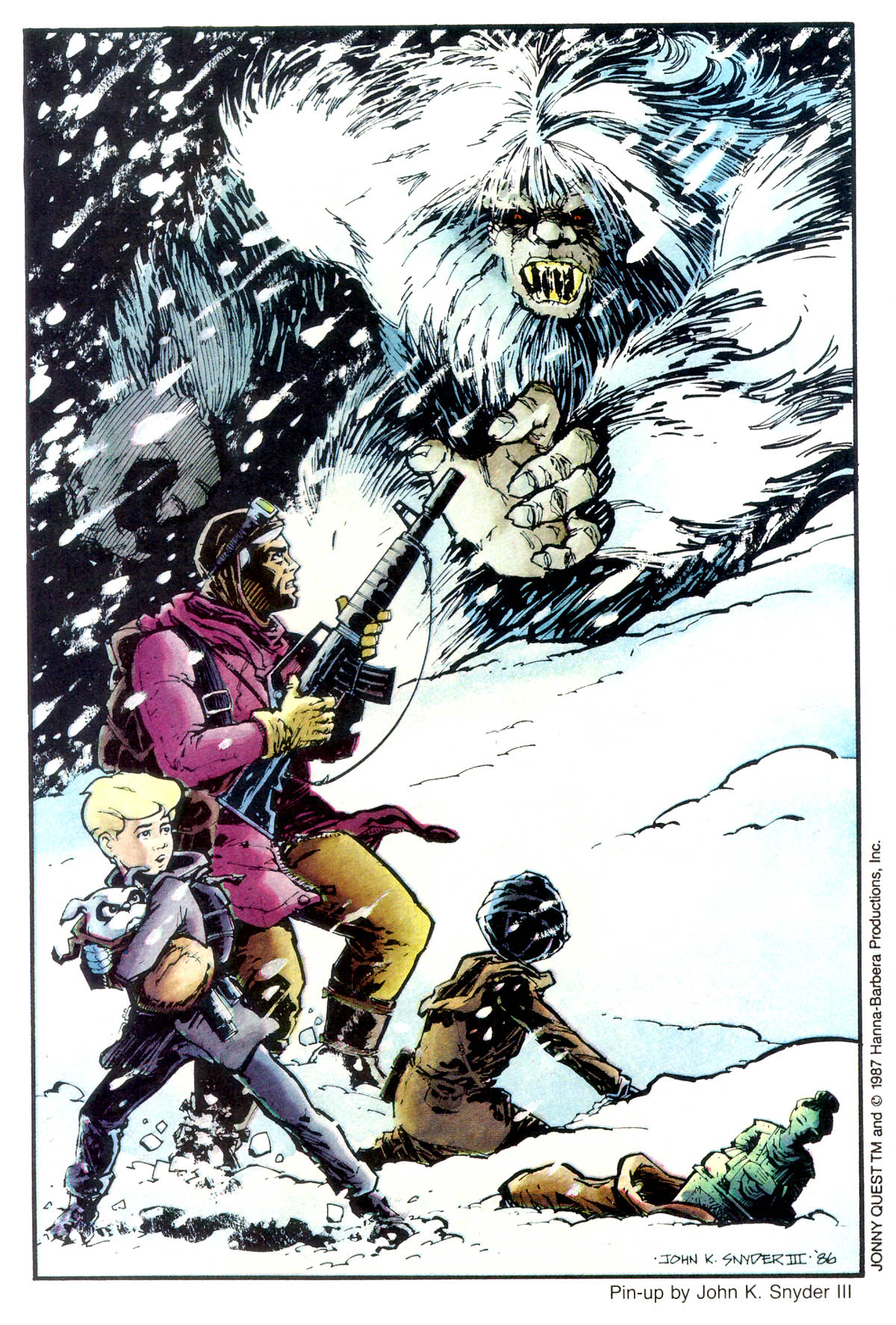 Read online Jonny Quest comic -  Issue #12 - 35