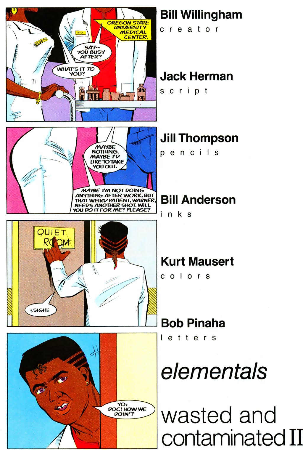 Read online Elementals (1984) comic -  Issue #29 - 4