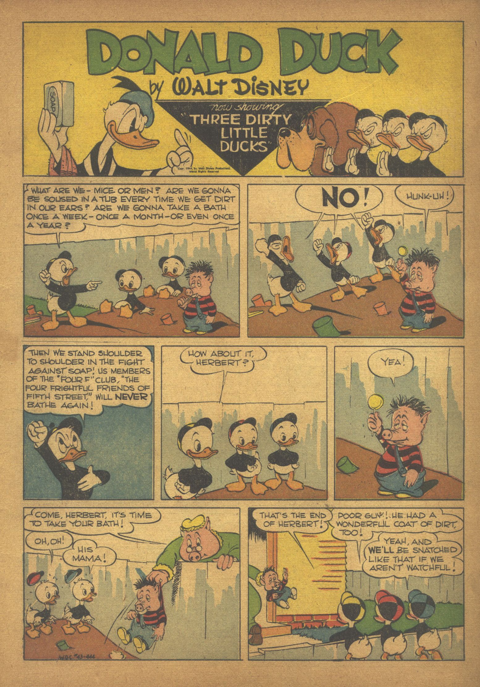 Read online Walt Disney's Comics and Stories comic -  Issue #43 - 3