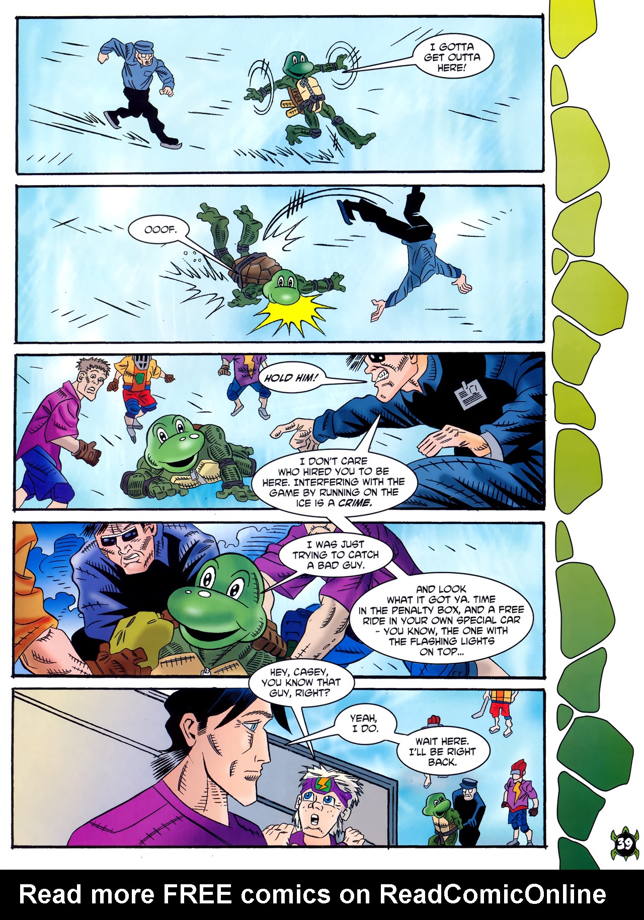 Read online Teenage Mutant Ninja Turtles Comic comic -  Issue #4 - 33