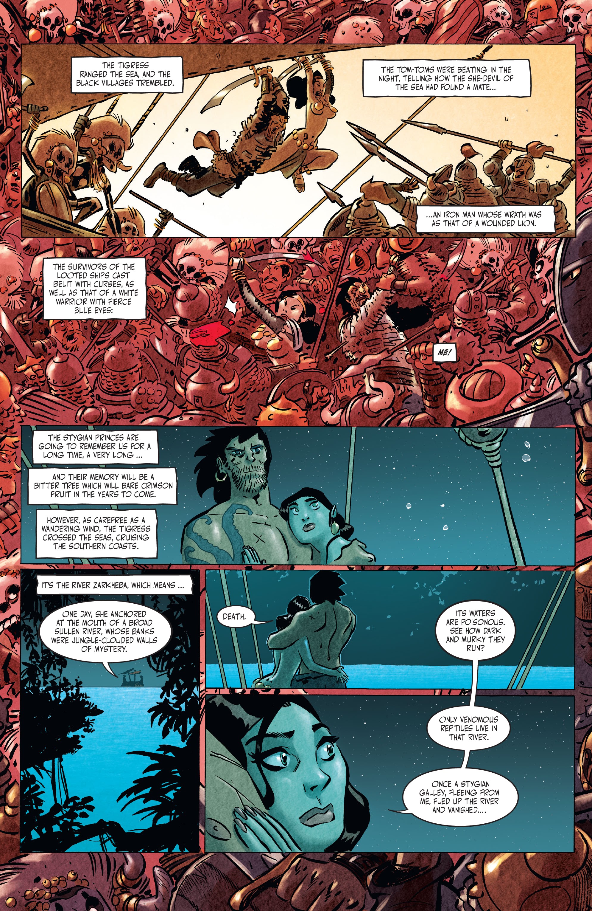 Read online The Cimmerian comic -  Issue # TPB 1 - 21