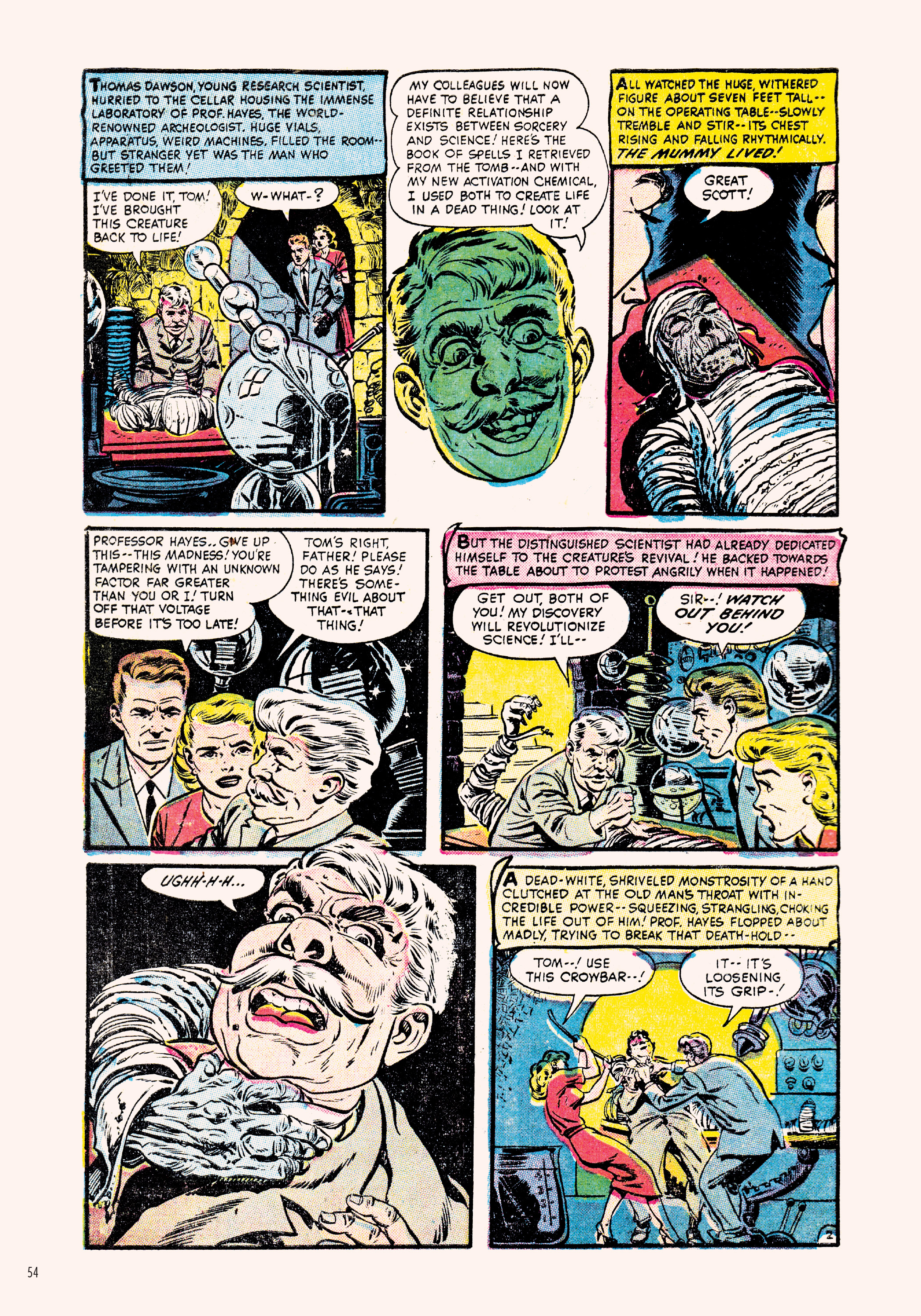 Read online Classic Monsters of Pre-Code Horror Comics: Mummies comic -  Issue # TPB - 54
