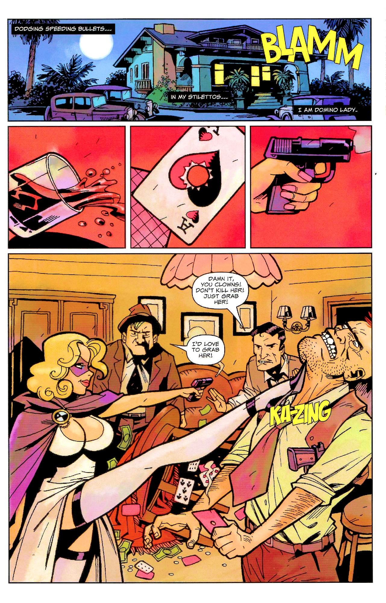 Read online Domino Lady comic -  Issue #3 - 19