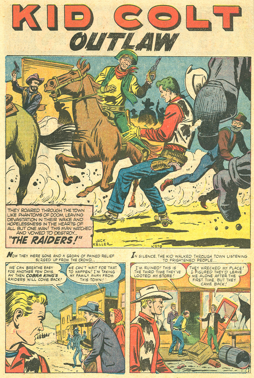 Read online Kid Colt Outlaw comic -  Issue #65 - 10