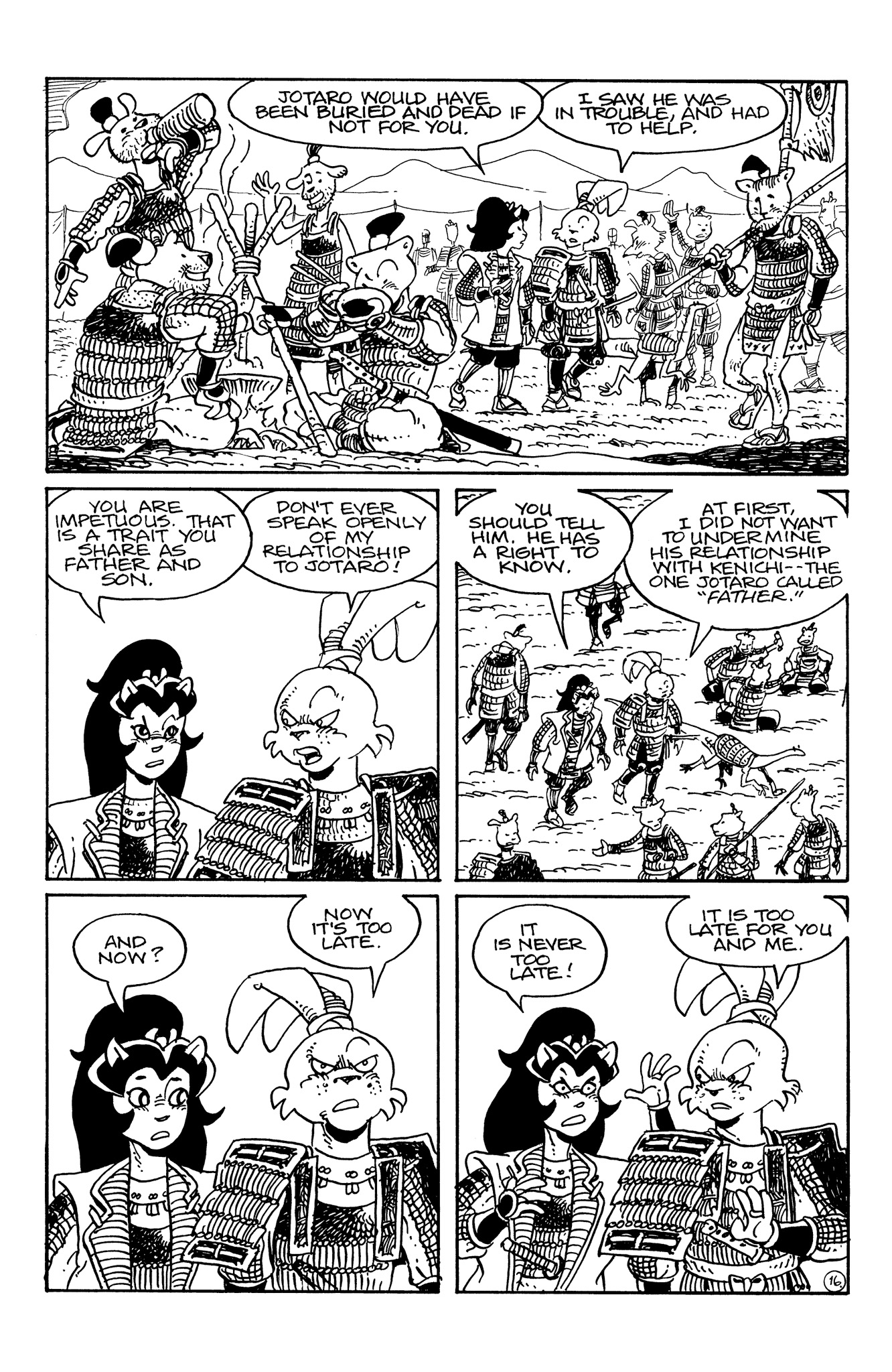 Read online Usagi Yojimbo: Senso comic -  Issue #2 - 18