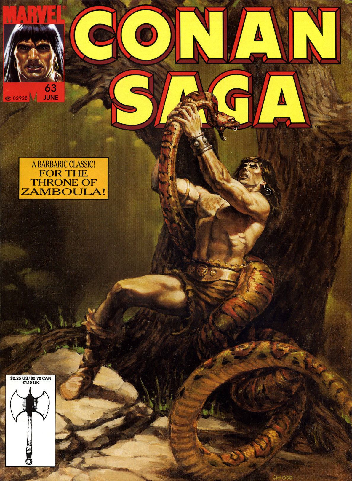 Read online Conan Saga comic -  Issue #63 - 1