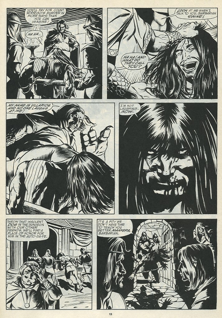 Read online The Savage Sword Of Conan comic -  Issue #185 - 15