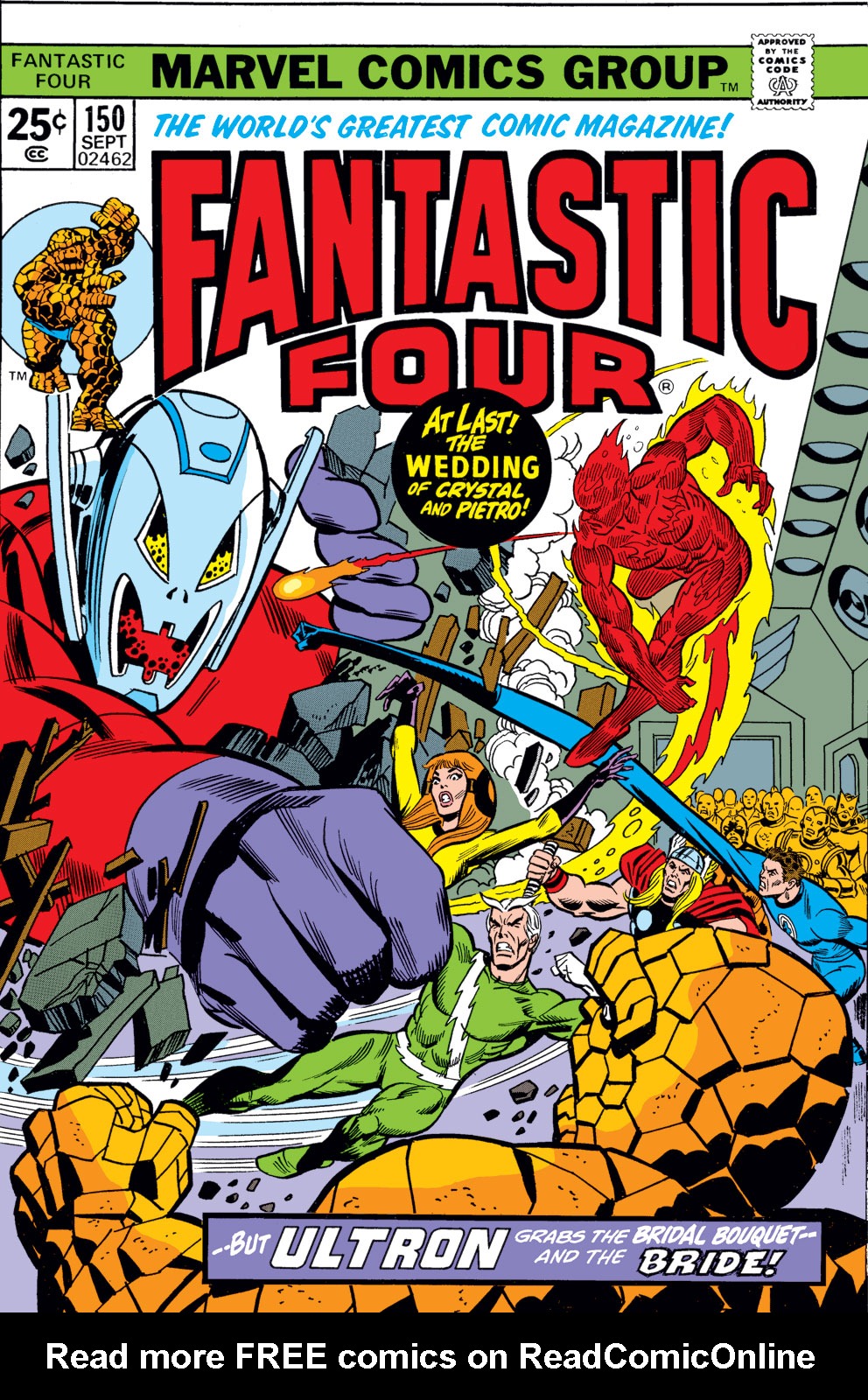 Read online Fantastic Four (1961) comic -  Issue #150 - 1