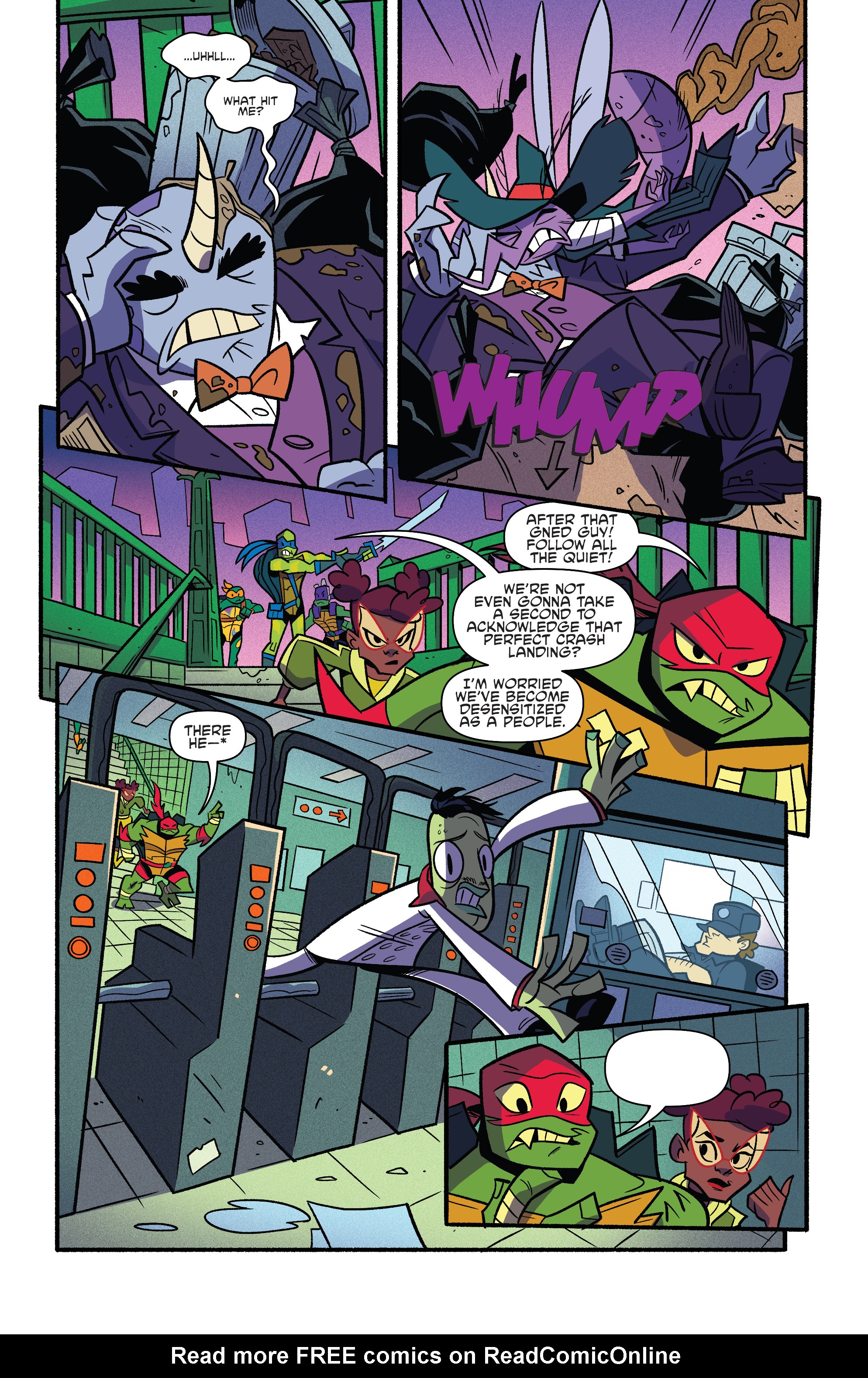 Read online Rise of the Teenage Mutant Ninja Turtles: Sound Off! comic -  Issue #3 - 14
