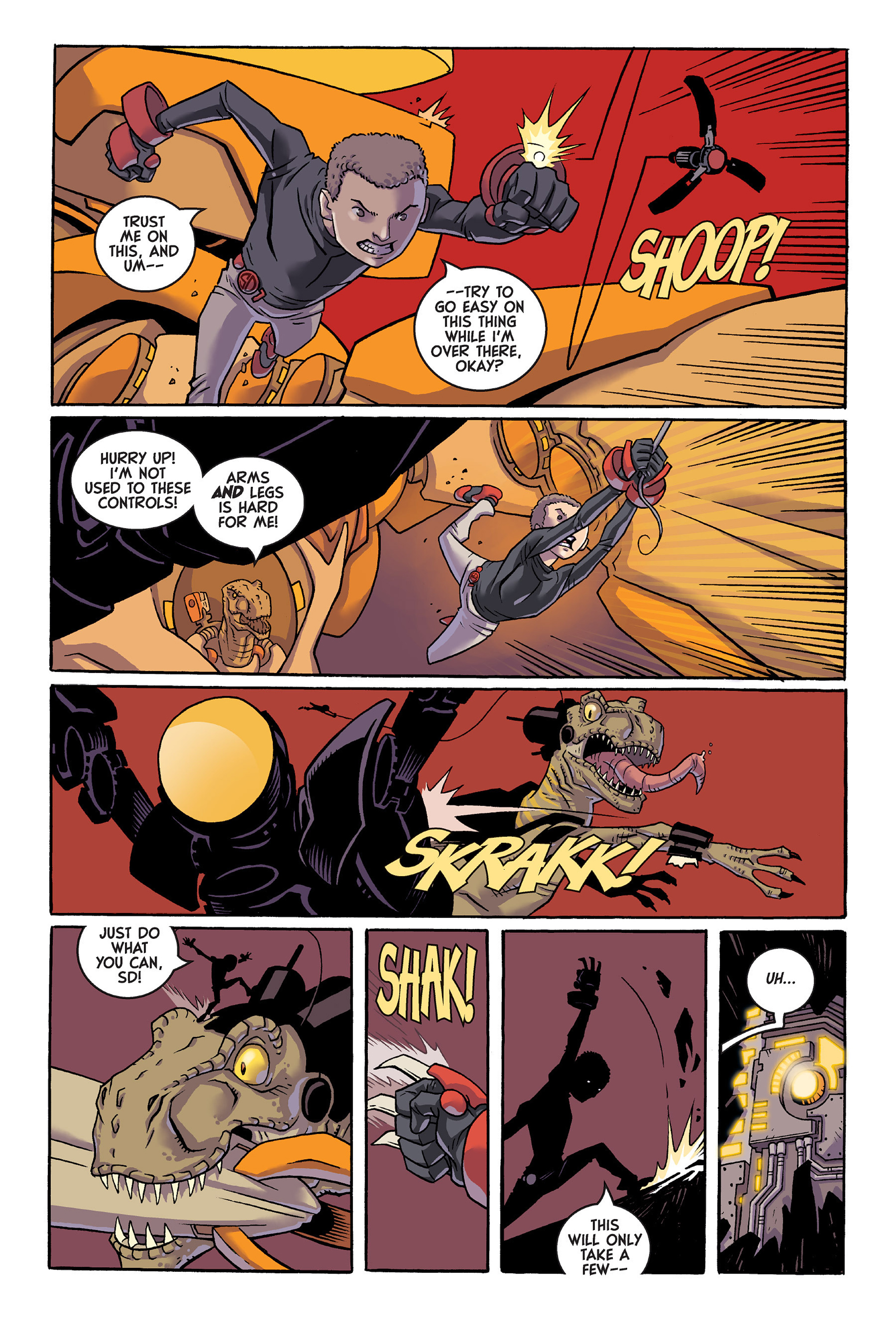 Read online Super Dinosaur (2011) comic -  Issue # _TPB 1 - 115
