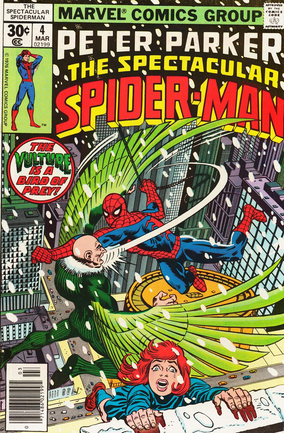 Read online The Spectacular Spider-Man (1976) comic -  Issue #4 - 1