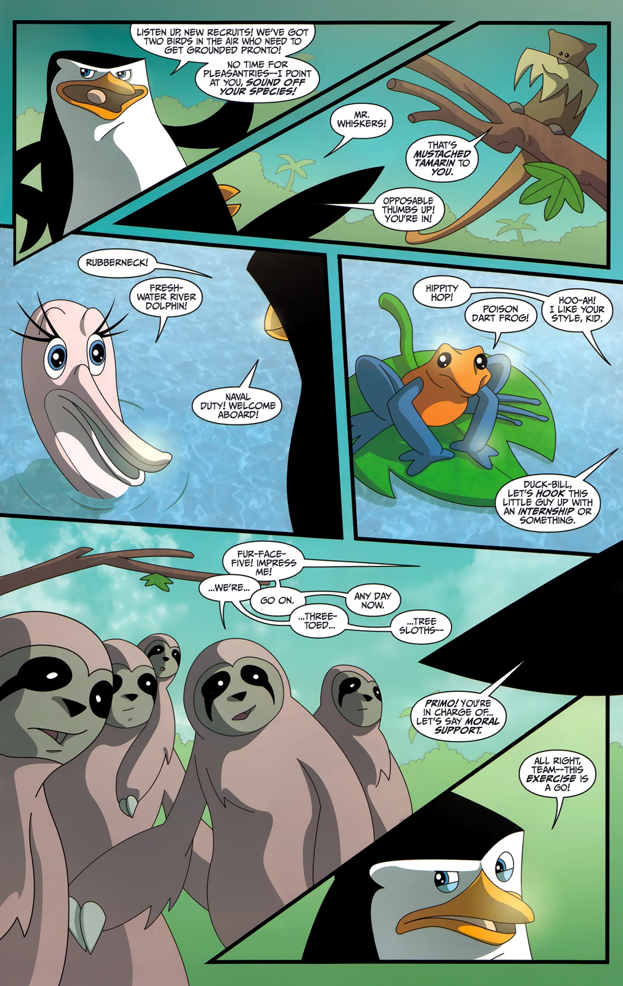 Read online Penguins of Madagascar comic -  Issue #2 - 14