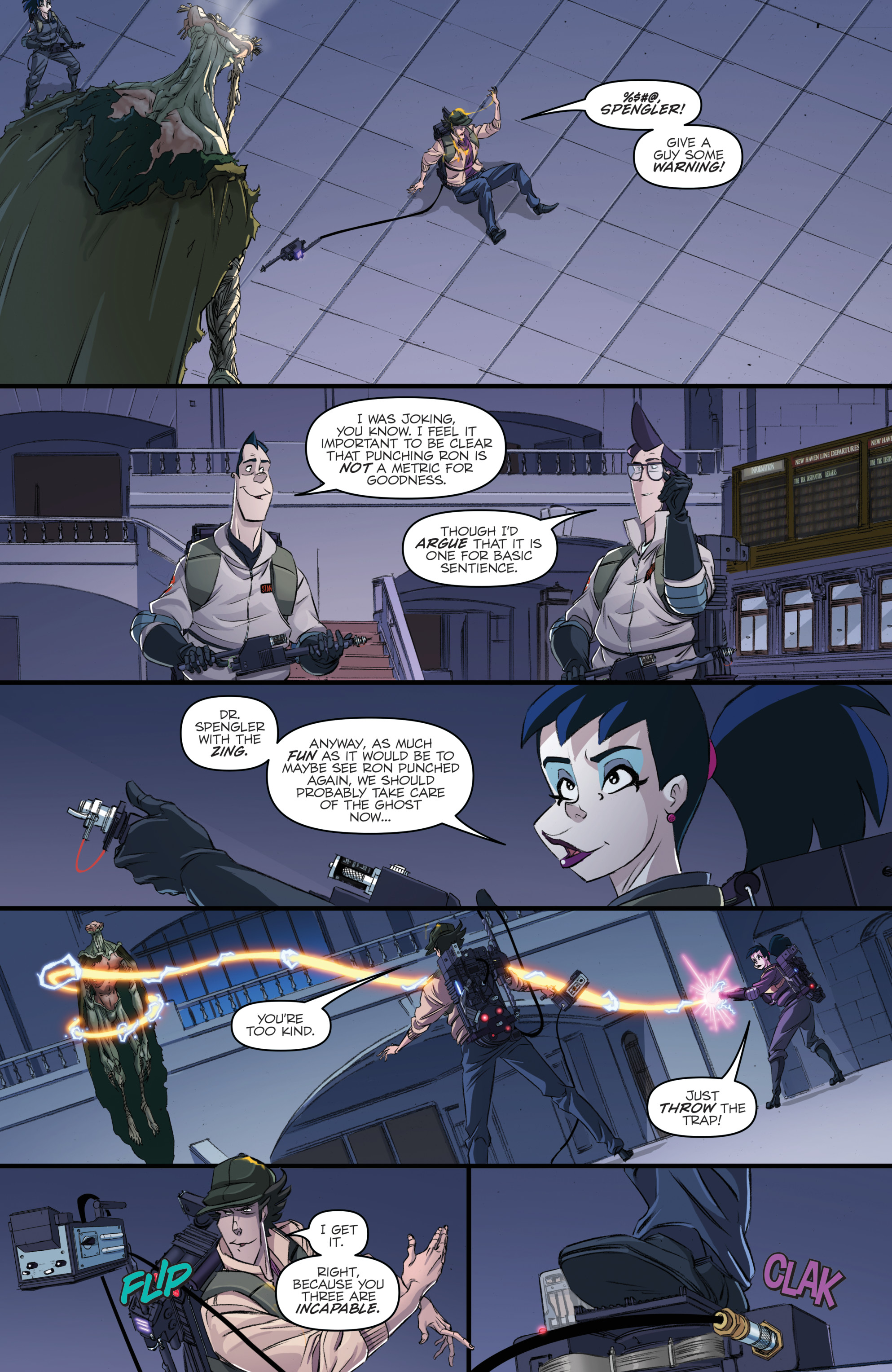 Read online Ghostbusters: Crossing Over comic -  Issue # _TPB - 22