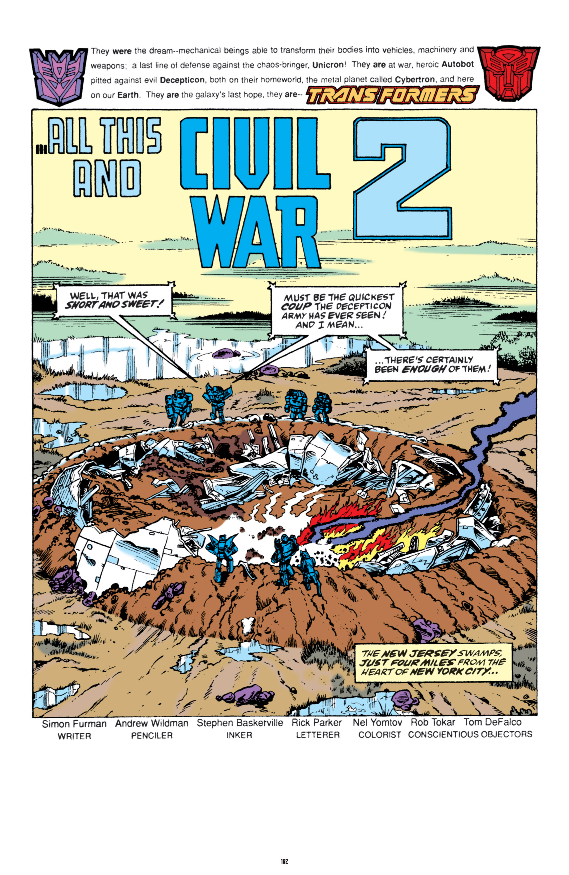 Read online The Transformers Classics comic -  Issue # TPB 6 - 162