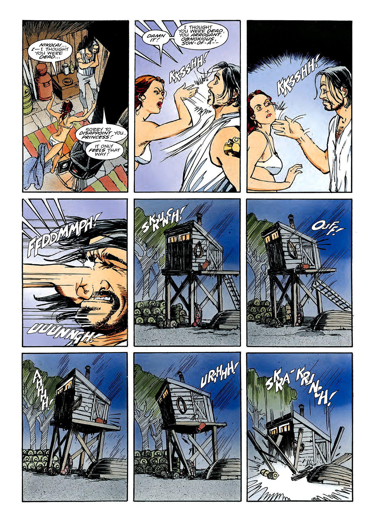 Read online Nikolai Dante comic -  Issue # TPB 3 - 127