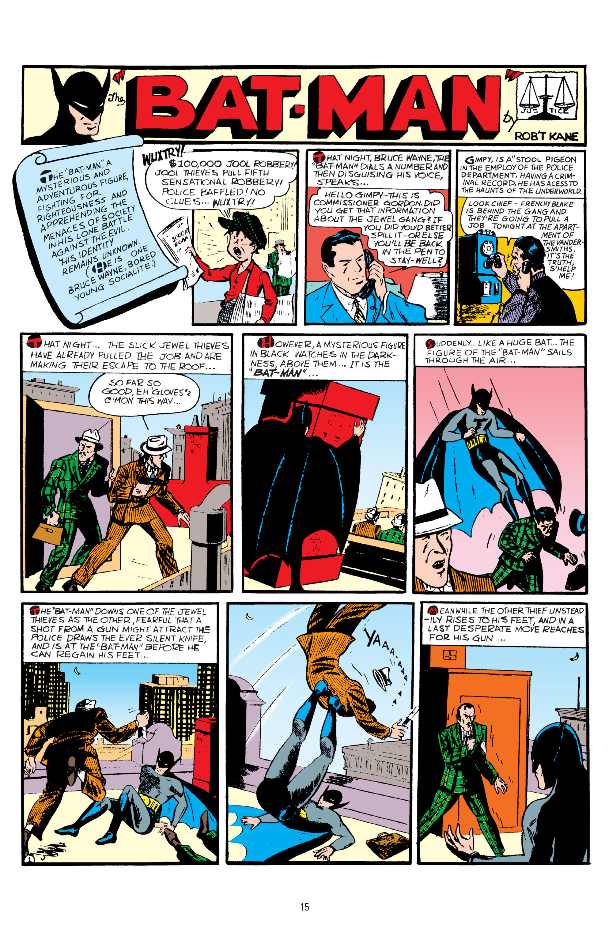 Read online Batman: The Golden Age Omnibus comic -  Issue # TPB 1 - 15
