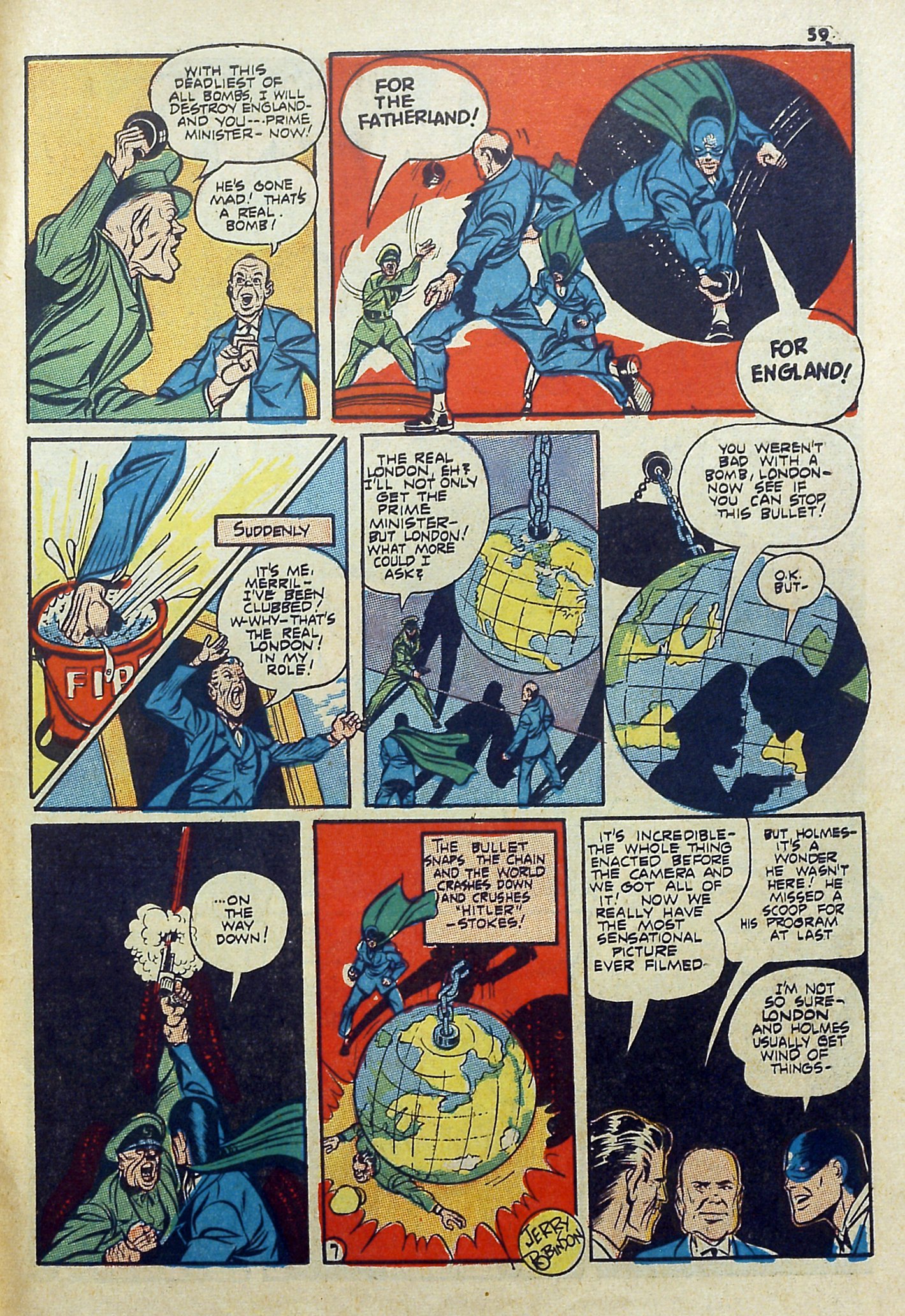 Read online Daredevil (1941) comic -  Issue #5 - 61
