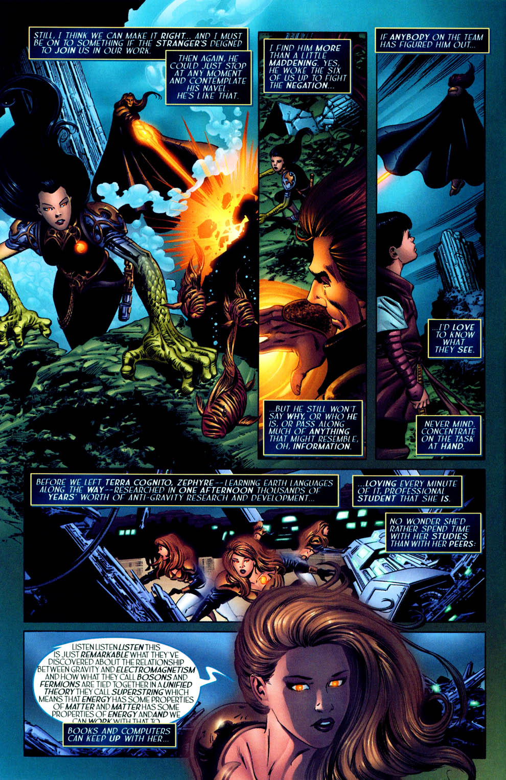 Read online Crux comic -  Issue #3 - 5