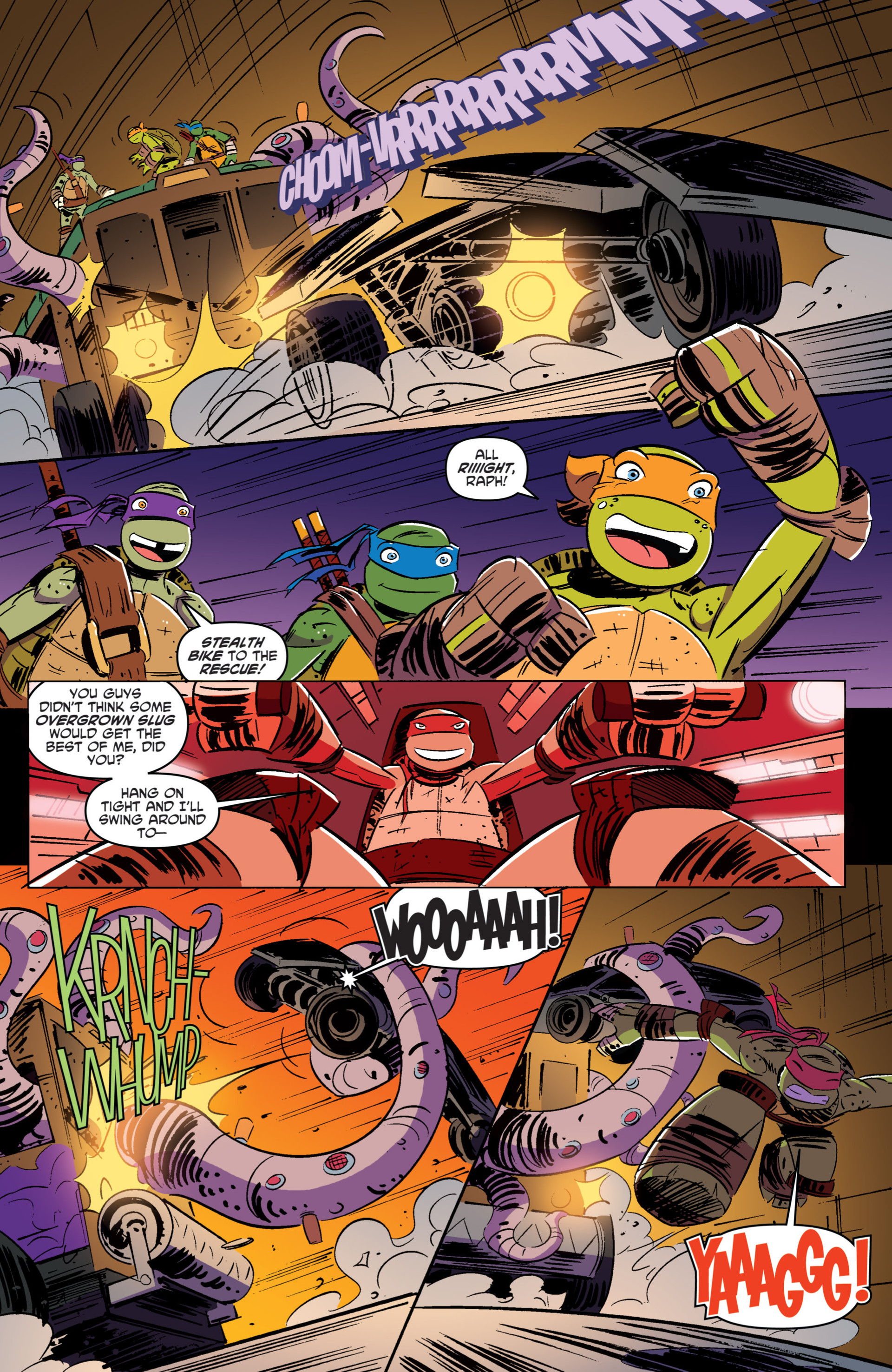 Read online Teenage Mutant Ninja Turtles New Animated Adventures comic -  Issue #6 - 12