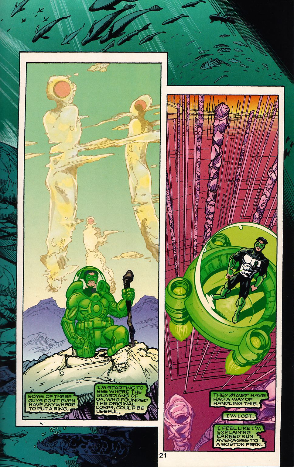 Read online Green Lantern: The New Corps comic -  Issue #1 - 23