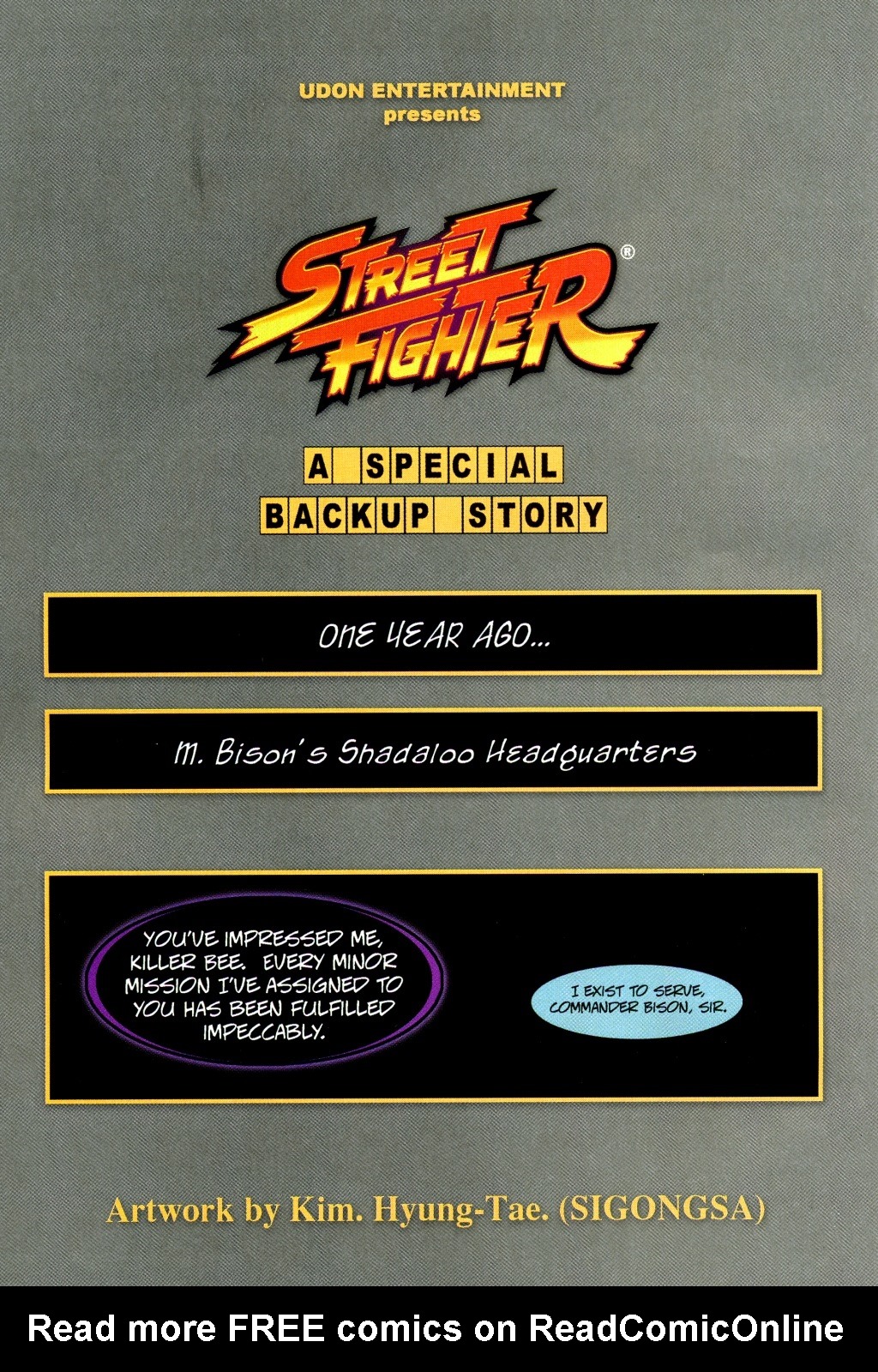 Read online Street Fighter (2003) comic -  Issue #5 - 22