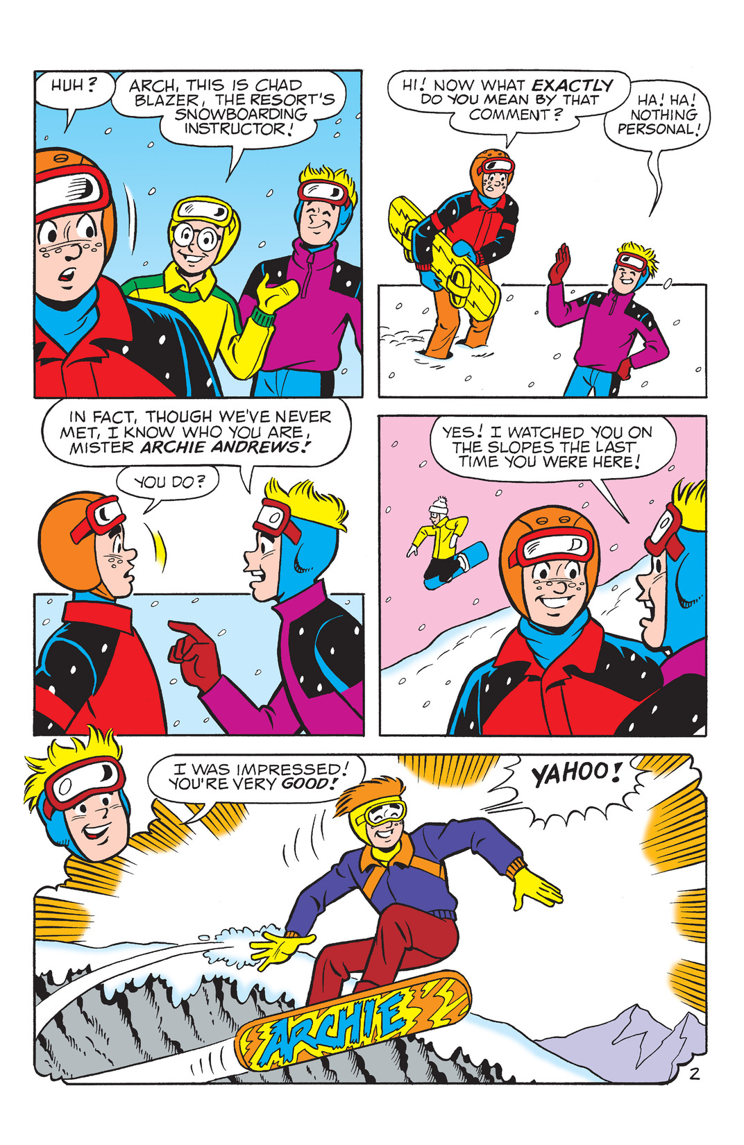 Read online World of Archie: Xtreme Winter comic -  Issue # Full - 4