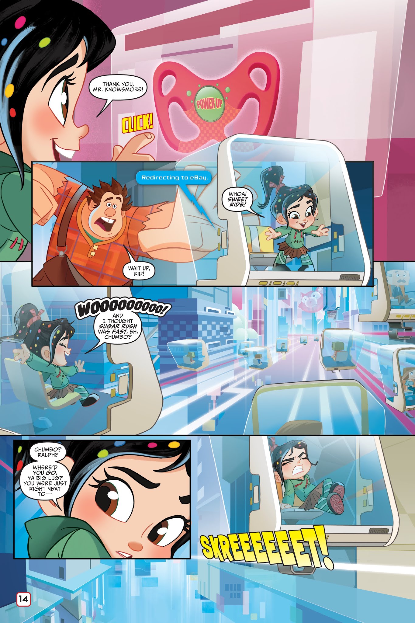 Read online Disney Ralph Breaks the Internet: Click Start- Select-Your-Story Adventure comic -  Issue # Full - 13