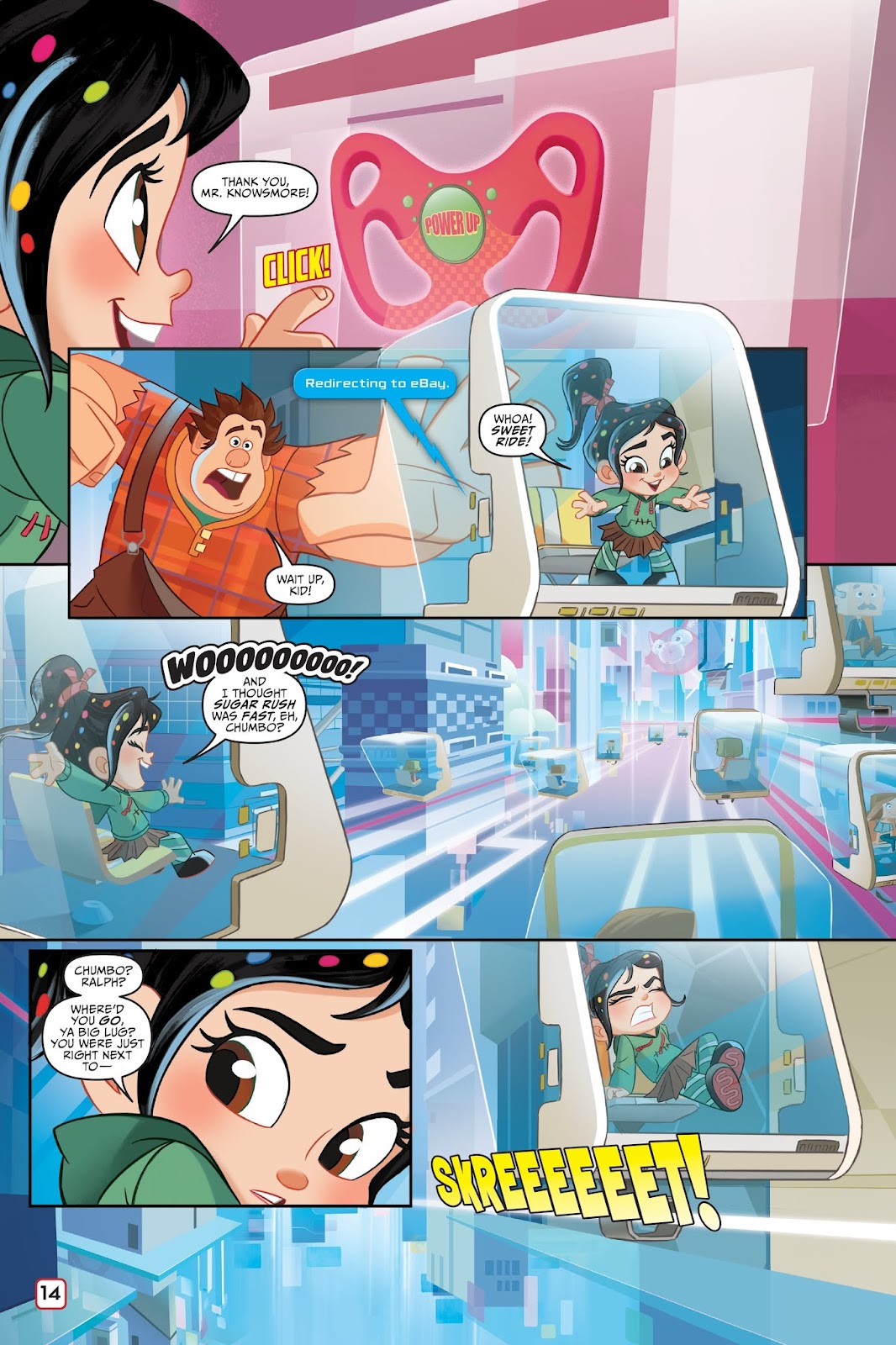 Disney Ralph Breaks the Internet: Click Start- Select-Your-Story Adventure issue Full - Page 13