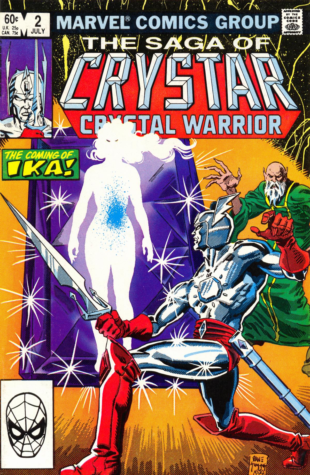 Read online The Saga of Crystar, Crystal Warrior comic -  Issue #2 - 1