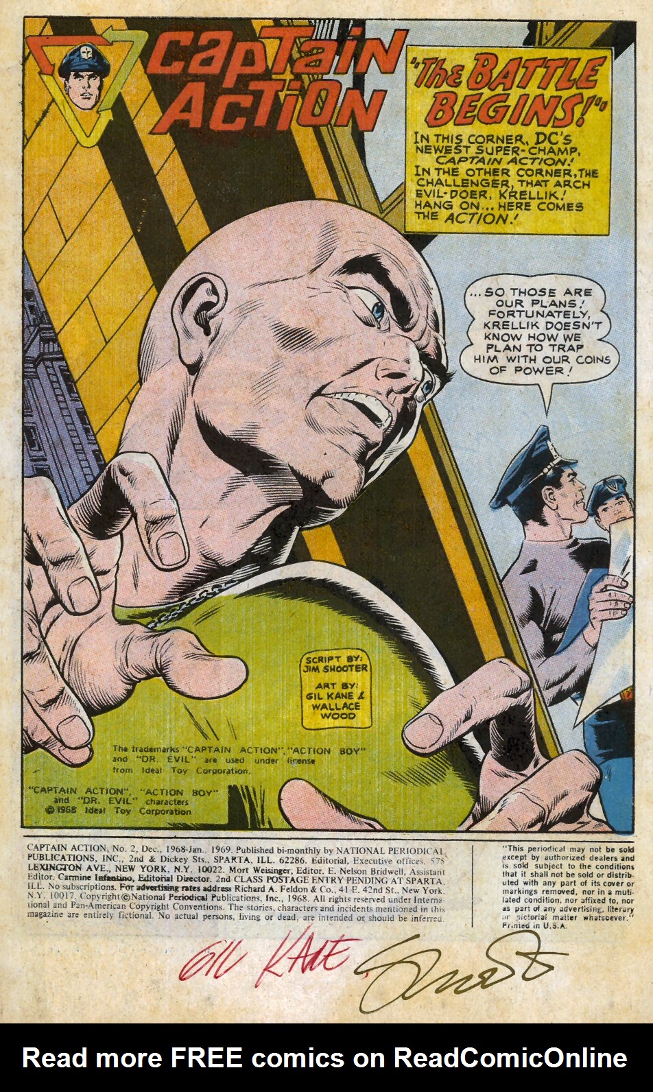 Read online Captain Action comic -  Issue #2 - 3